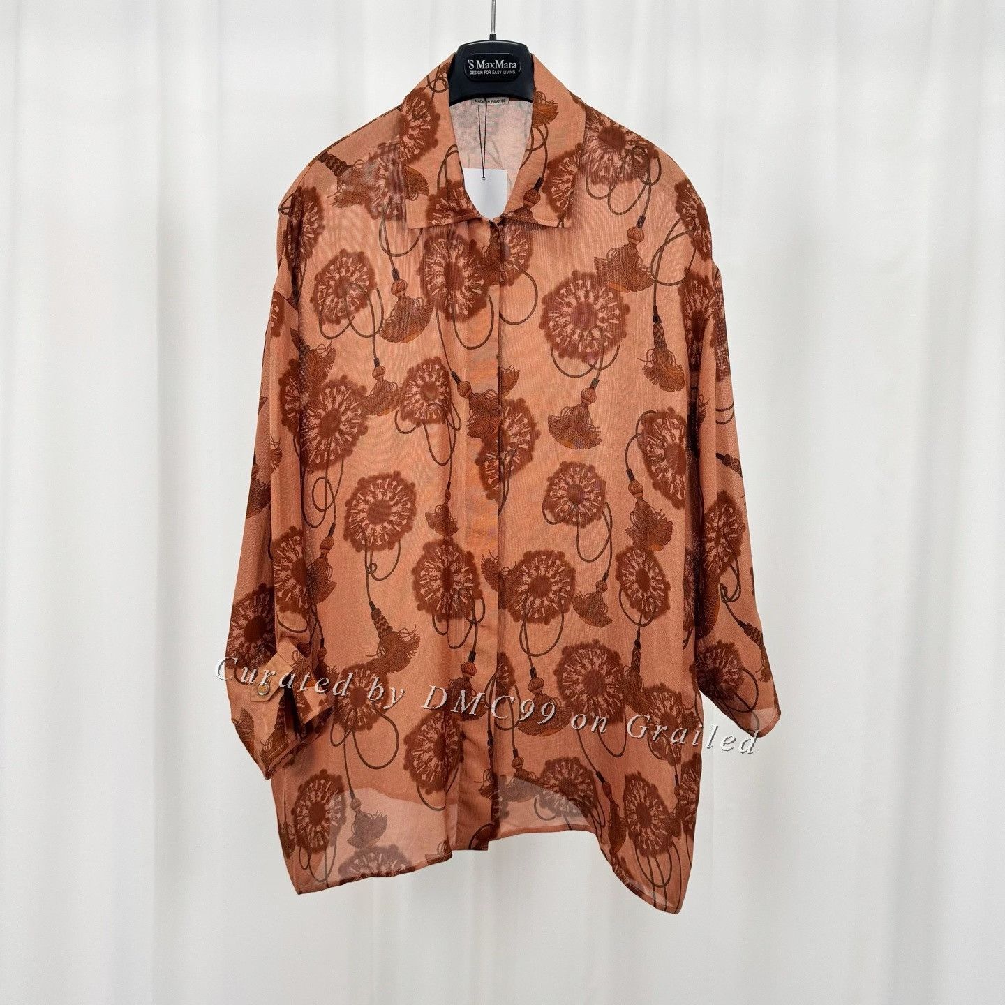 Hermes Hermes Silk Shirt Top Size XS / US 0-2 / IT 36-38 - 1 Thumbnail