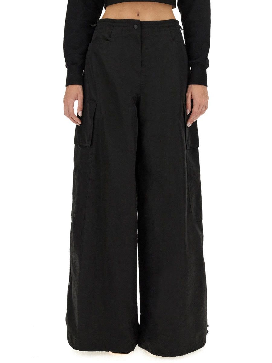 Palm Angels PALM ANGELS CARGO PANTS - BLACK (IT 38) Size 38" / US 16 / IT 52 - 1 Thumbnail