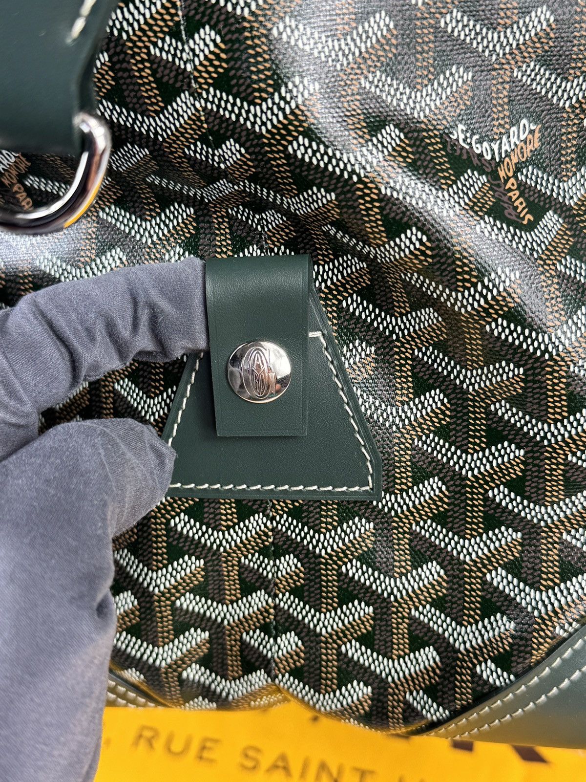 Goyard BOWLING 45 BAG *LIMITED EDITION 2025* DARK GREEN Size ONE SIZE - 11 Thumbnail