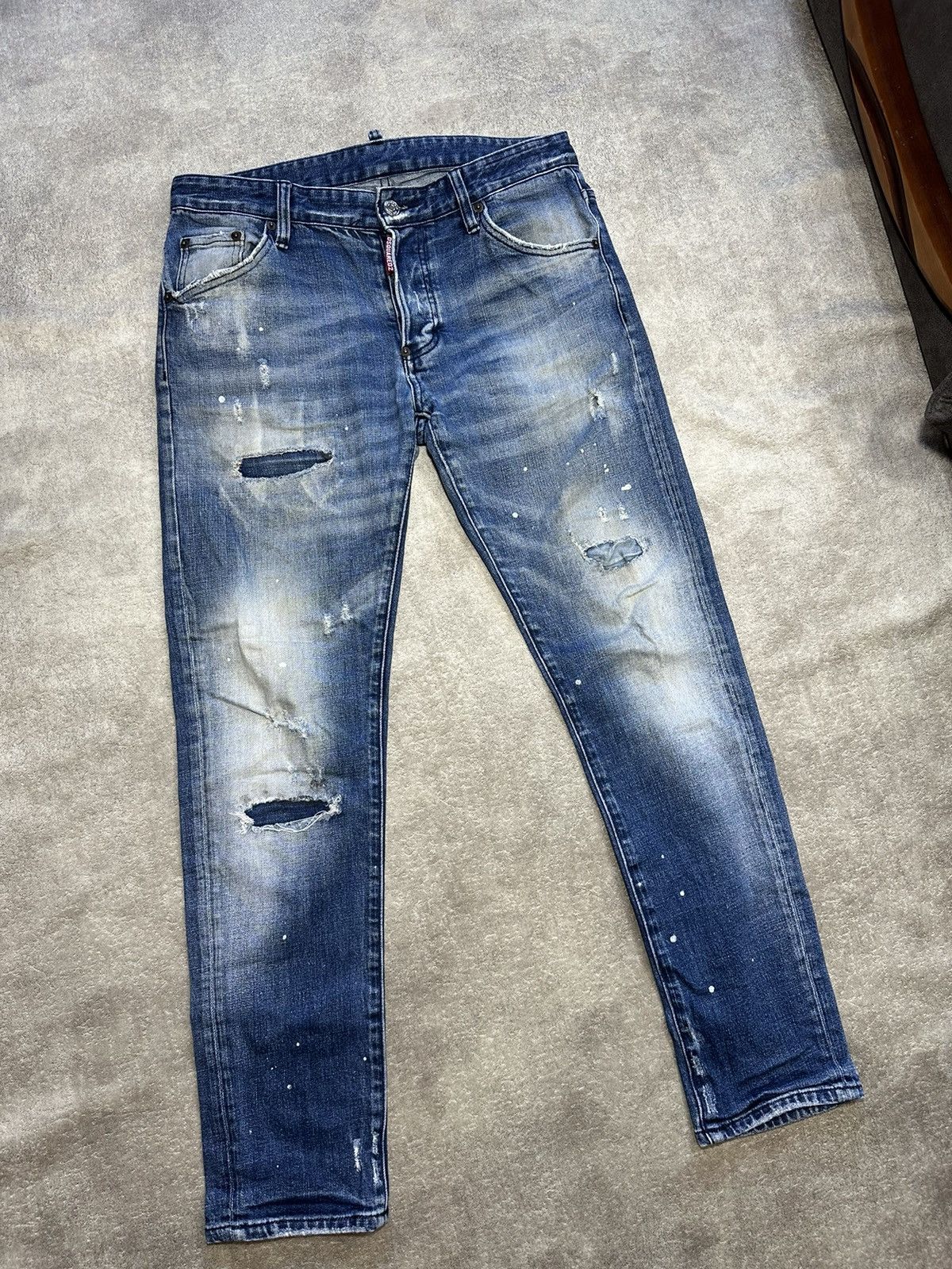 Dsquared2 Dsquared2 faded jeans pants Size US 34 / EU 50 - 1 Thumbnail