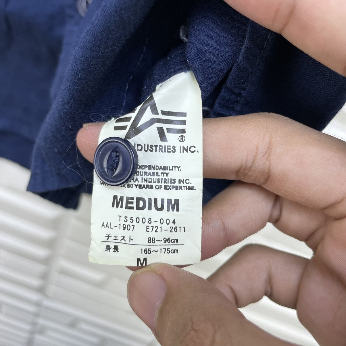 Alpha Industries Vintage Alpha Industries Inspired OG 107 Jacket Size US M / EU 48-50 / 2 - 12 Thumbnail