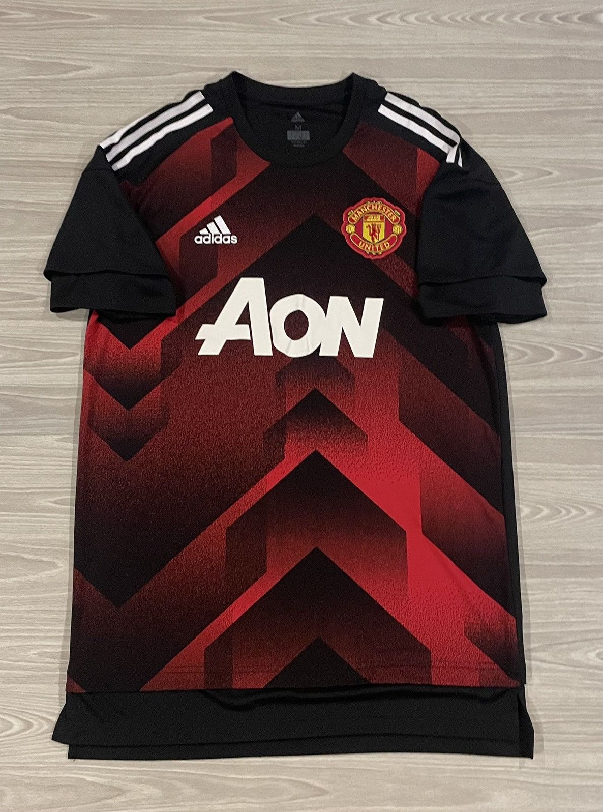 Adidas Adidas 2017/18 Manchester United Training Jersey Mens Medium Size US M / EU 48-50 / 2 - 1 Thumbnail