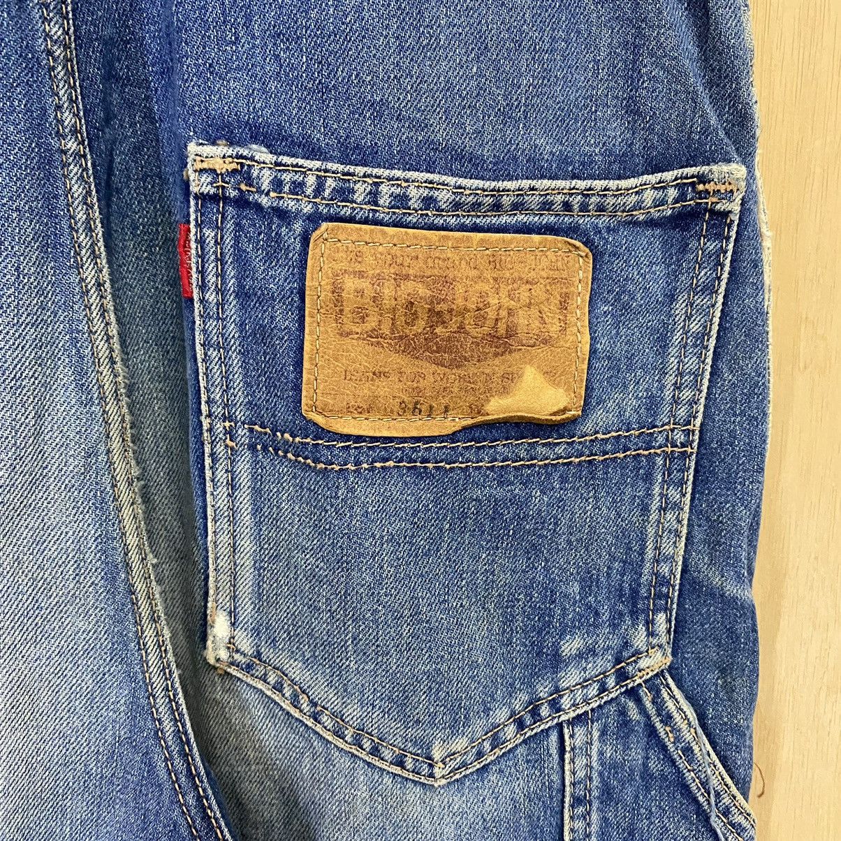 Big John × Japanese Brand Vintage Big John Denim Overall Size US 33 - 17 Thumbnail