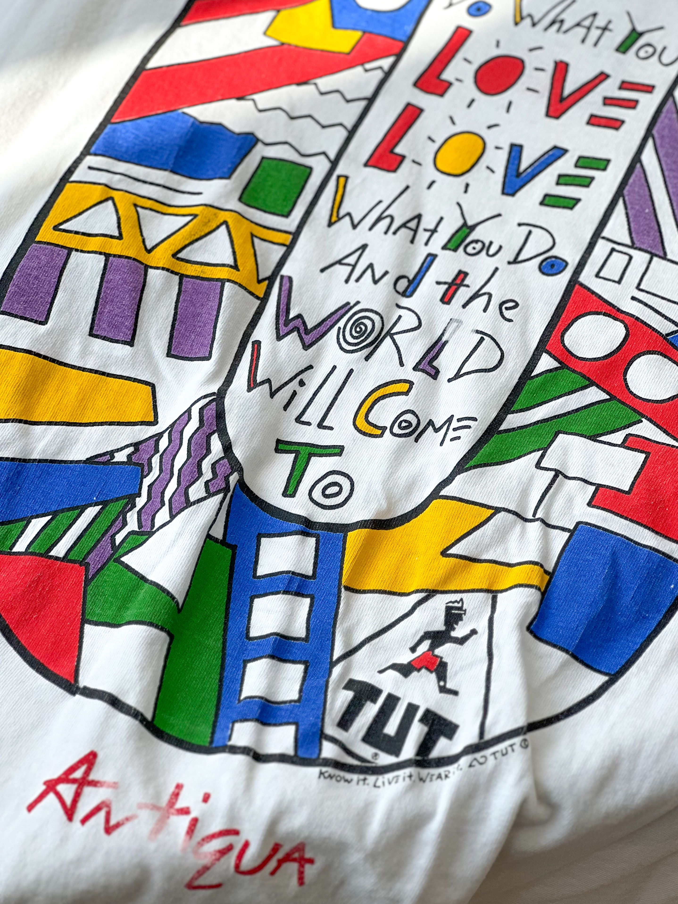 Vintage Totally Unique vintage t-shirt Size US XL / EU 56 / 4 - 3 Thumbnail