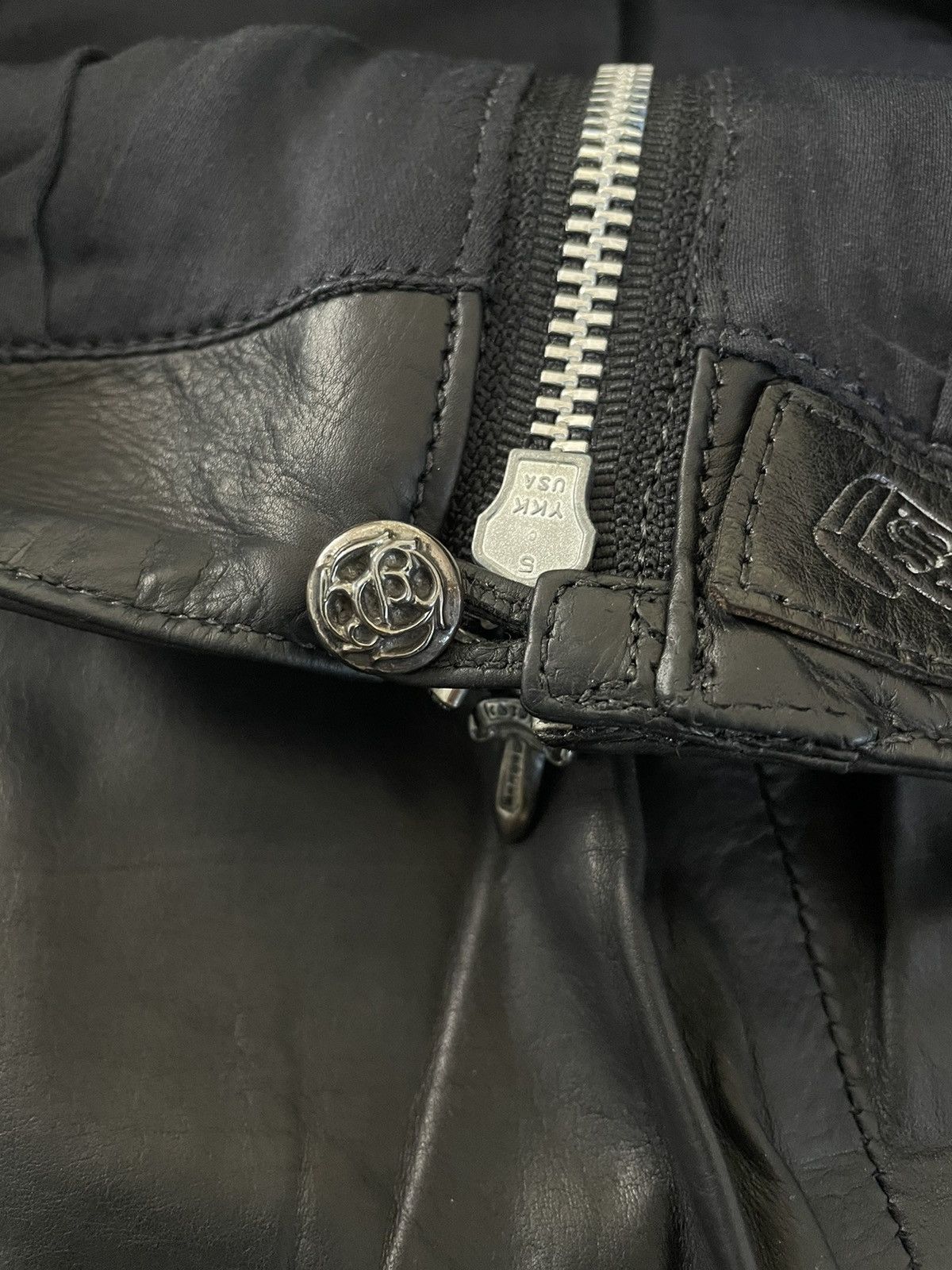 Chrome Hearts Chrome Hearts Leather Dagger Zip Skirt Size 28" / US 6 / IT 42 - 4 Thumbnail