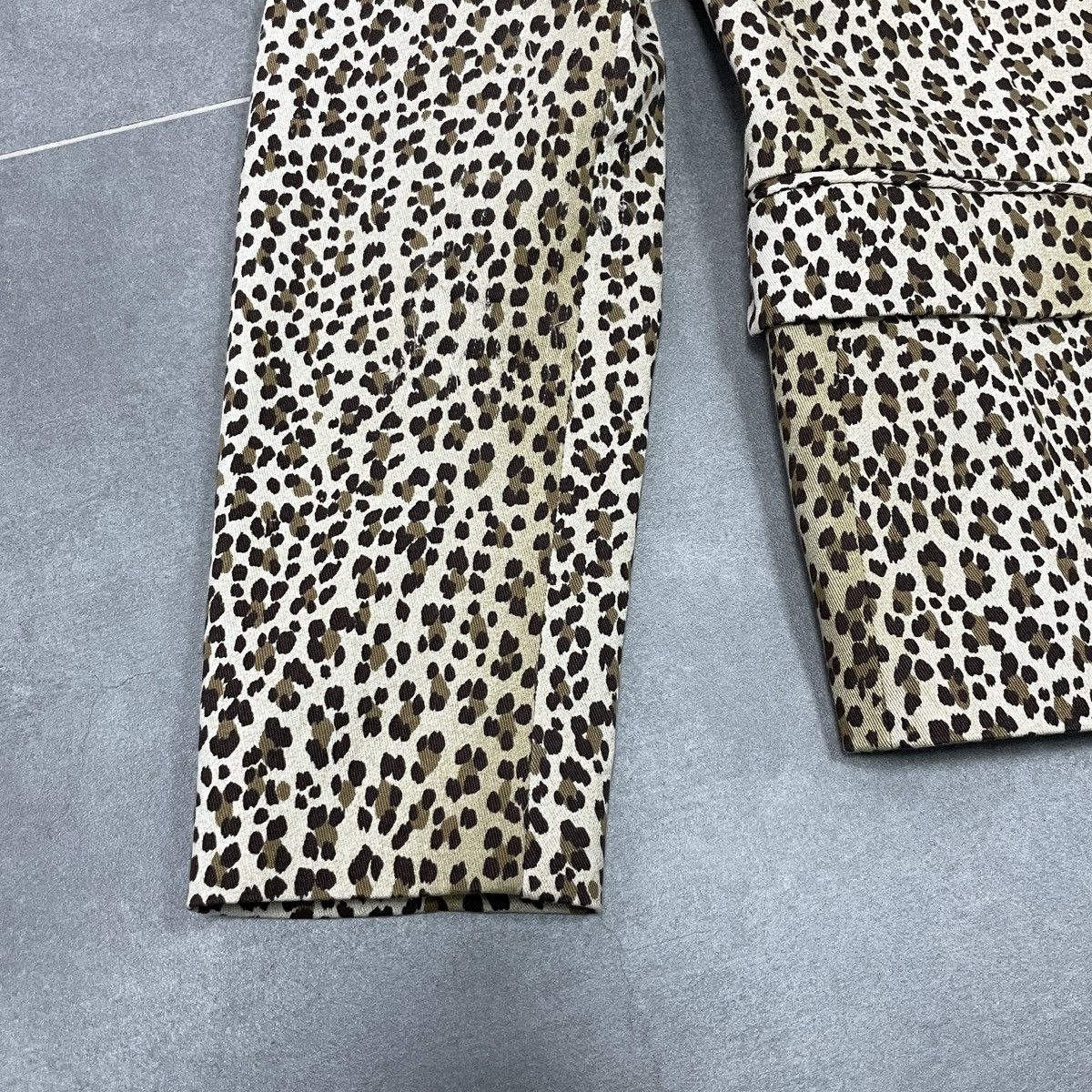 Moschino Moschino Jeans Leopard Print Women Blazer Size S Size S / US 4 / IT 40 - 5 Thumbnail