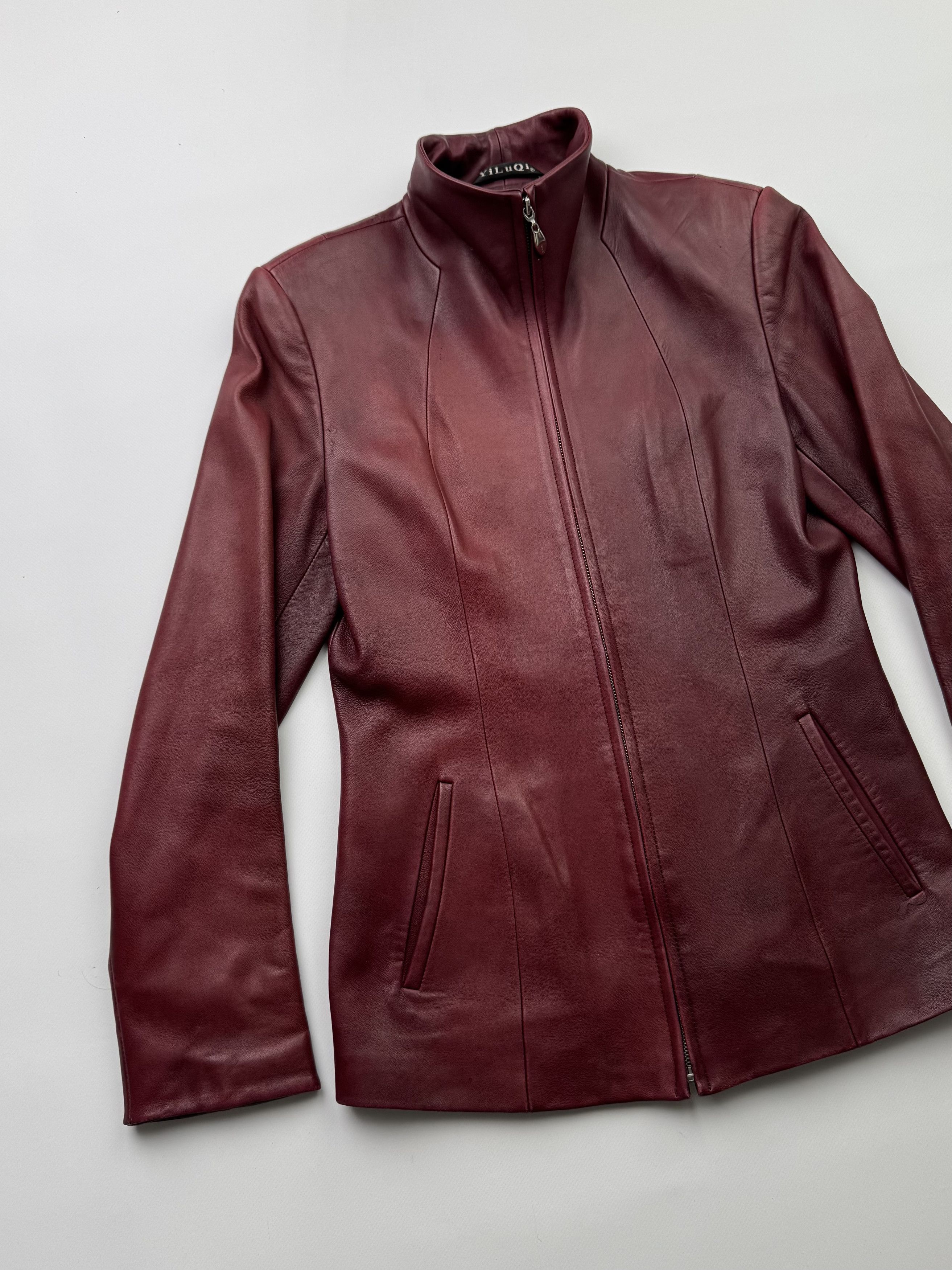 Japanese Brand Vintage Leather Jacket B574(V194) Size M / US 6-8 / IT 42-44 - 2 Thumbnail
