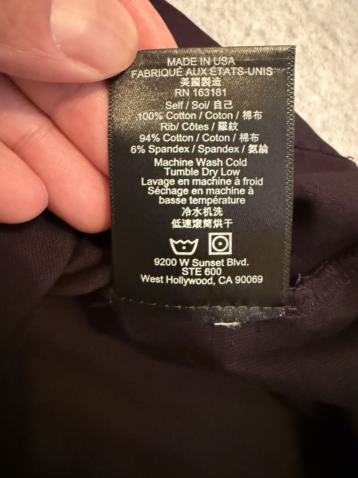 Rhude Rhude Black Logo Pocket T-Shirt Size US S / EU 44-46 / 1 - 7 Thumbnail