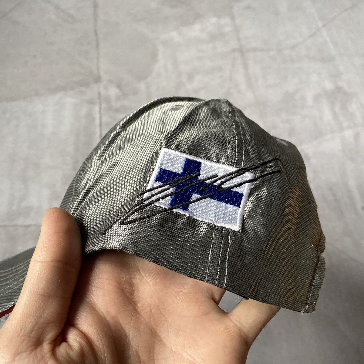 Mercedes-Benz × Vintage vintage MERCEDES-BENZ Kimi Räikkönens 6 Cap Hat race 90s Y2K Size ONE SIZE - 2 Thumbnail