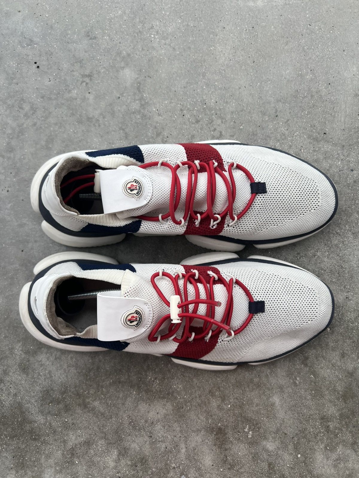 Moncler Moncler Designer Luxury Sneakers Rare Low-Top high end Size US 11 / EU 44 - 5 Thumbnail