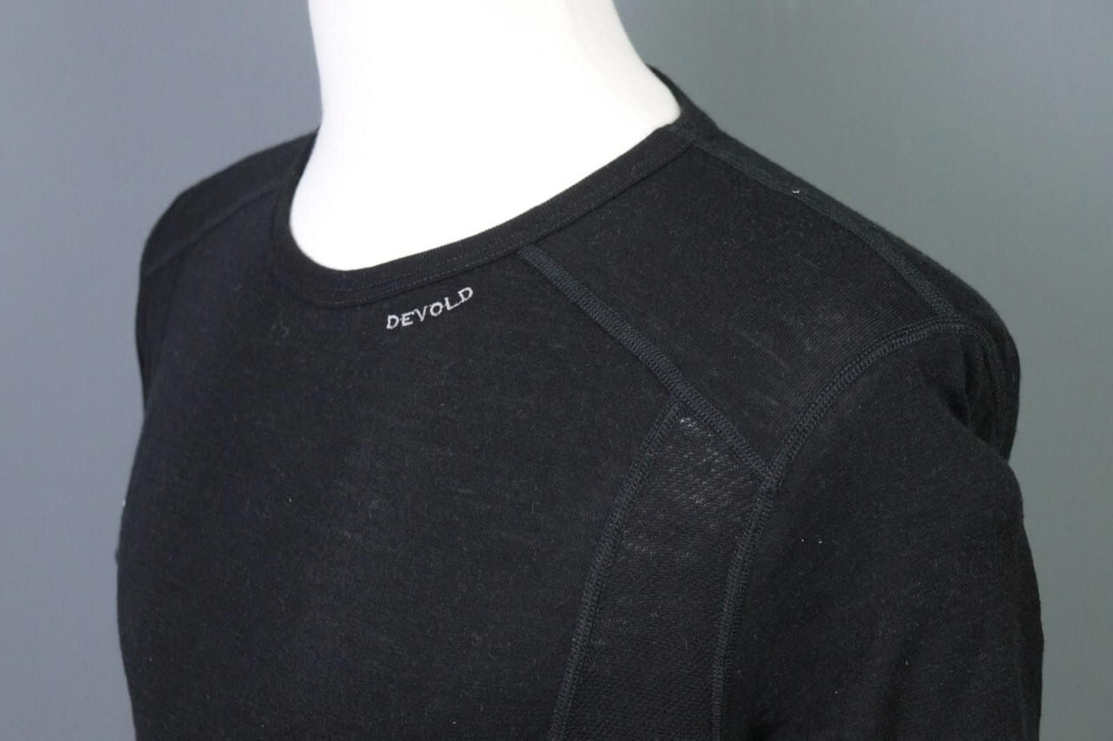 Designer Devold Black Merino Wool Top Base Layer Size XXL Size US XXL / EU 58 / 5 - 6 Thumbnail