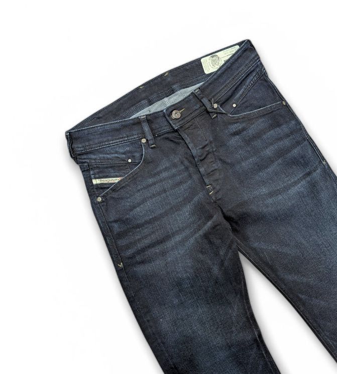 Diesel DIESEL BELTHER-R R46D8 Regular Slim-Tapered Denim Jeans Size US 30 / EU 46 - 3 Thumbnail