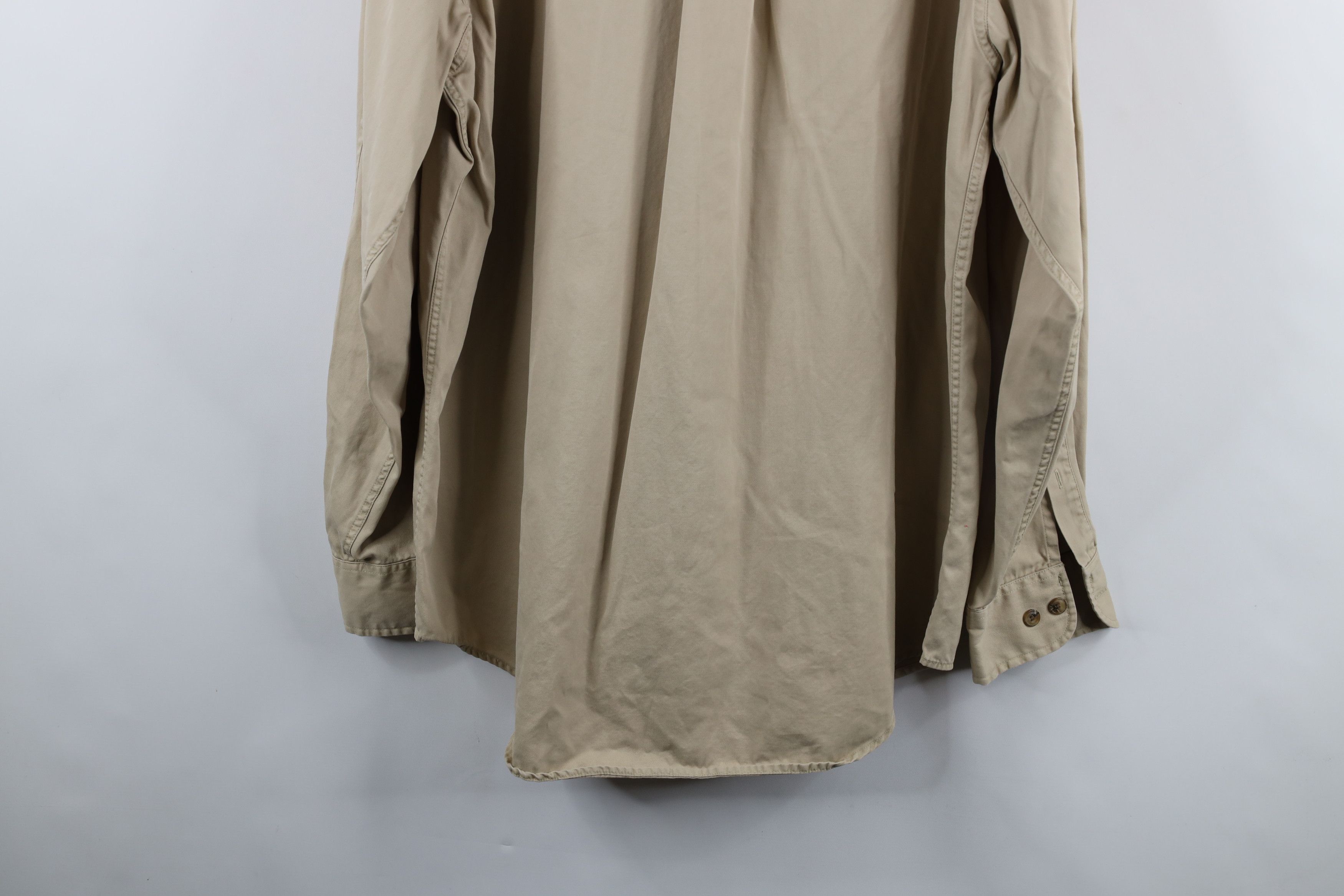 Banana Republic × Vintage Vintage 90s Banana Republic Heavy Cotton Button Down Shirt Size US L / EU 52-54 / 3 - 12 Thumbnail