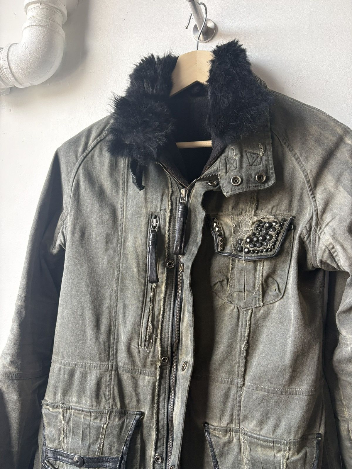 KMRii KMRii 00s black shadow military jacket Size US M / EU 48-50 / 2 - 6 Thumbnail
