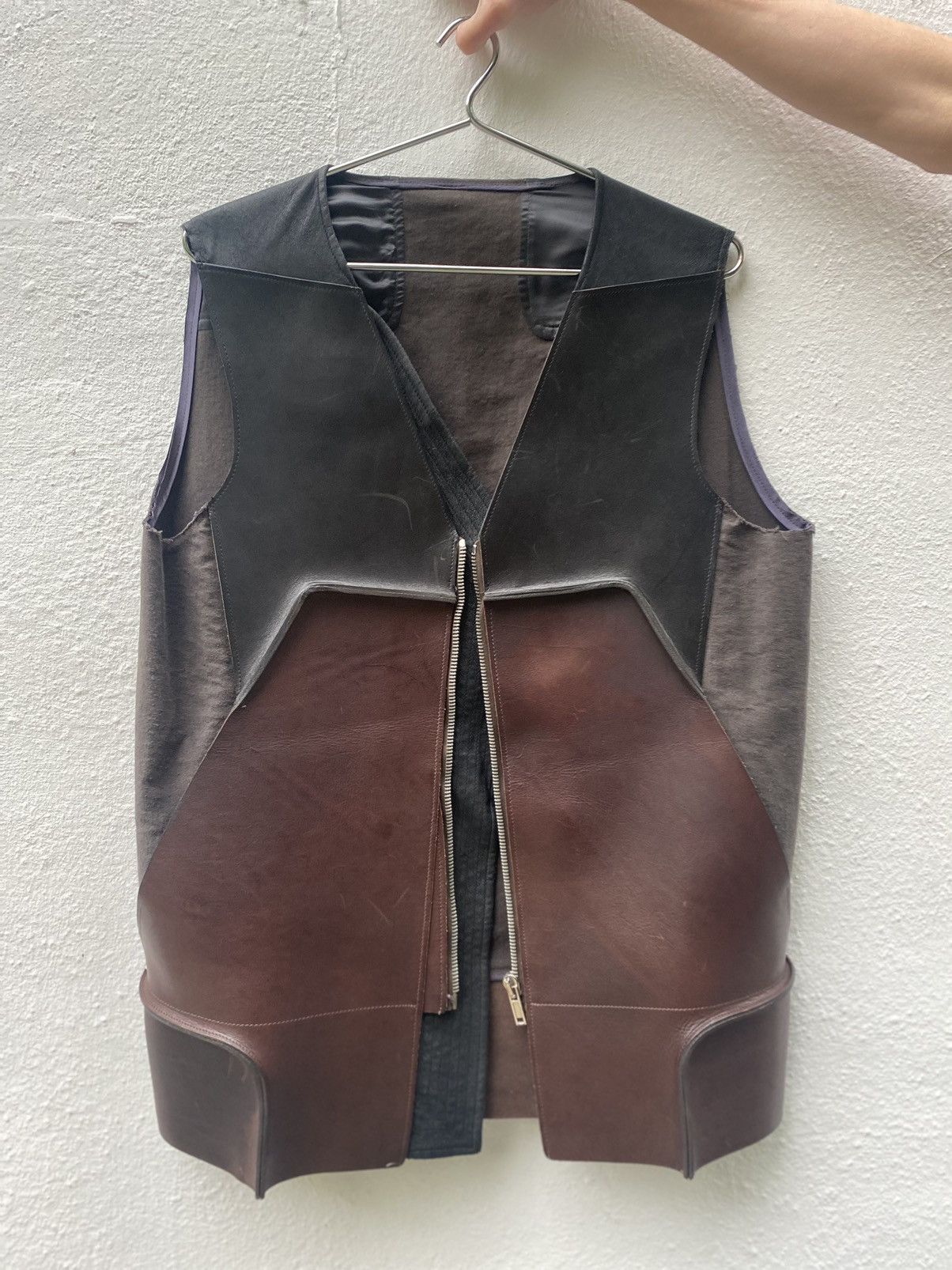 Rick Owens Rick Owens ANTHEM SS11 Leather Vest Size US M / EU 48-50 / 2 - 3 Thumbnail