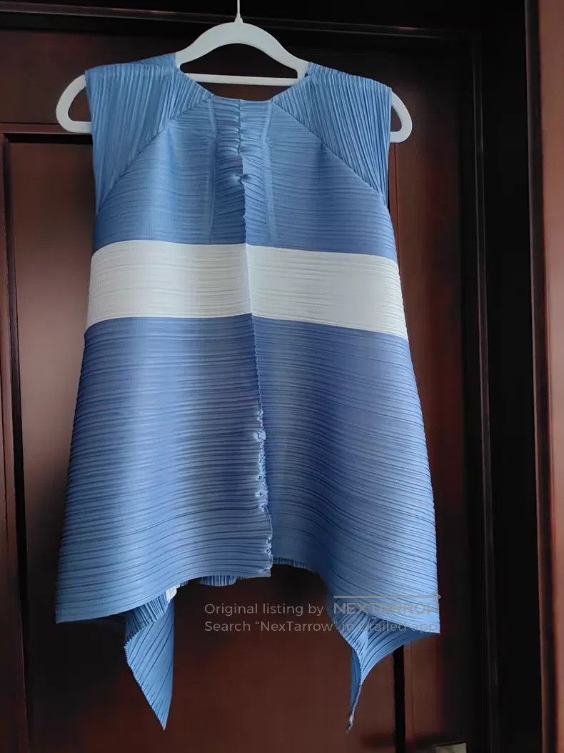 Issey Miyake Issey Miyake size:one size Horizontal Stripe Vest Size XXS / US 00 / IT 34 - 1 Thumbnail