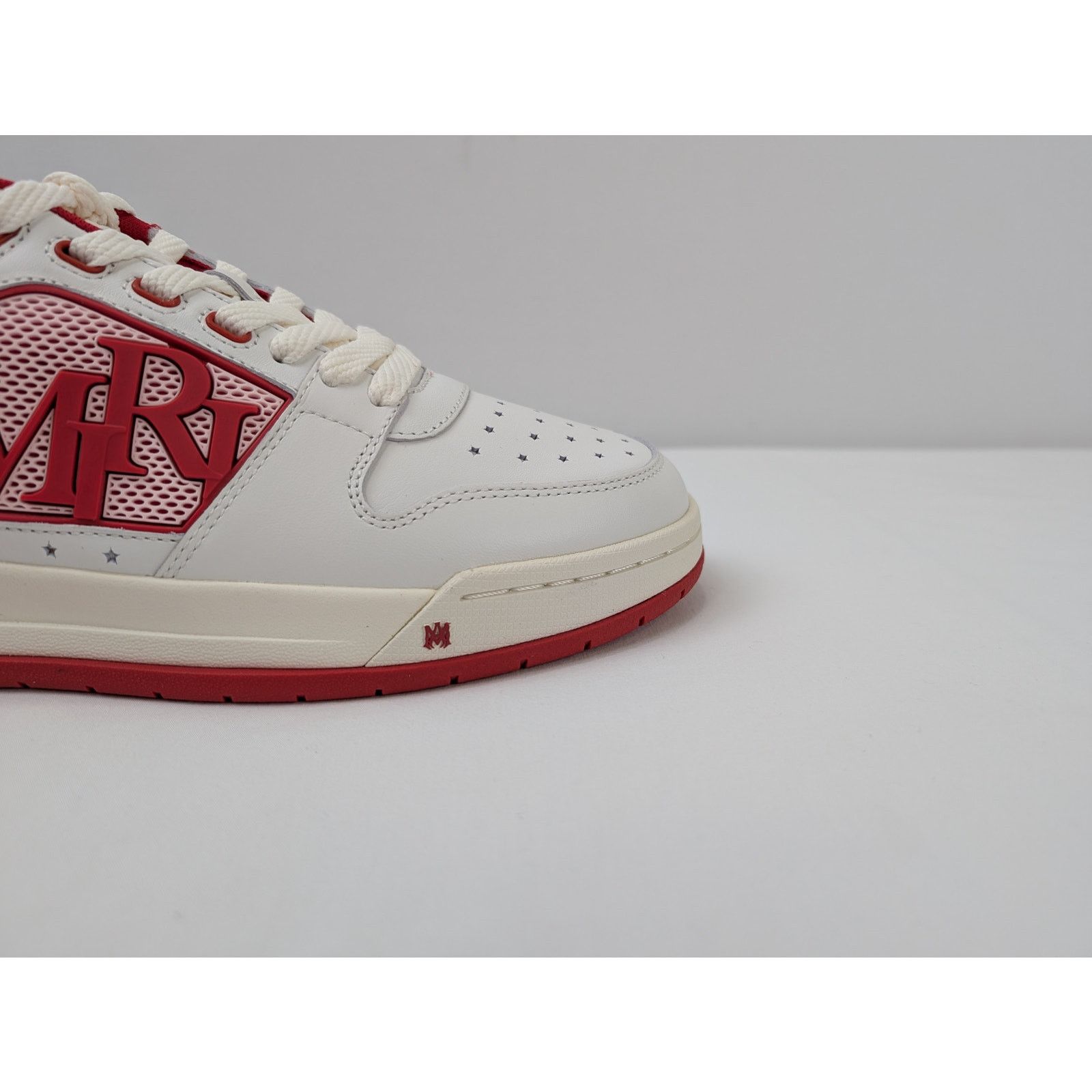 Amiri o1rshd1 Classic Low top Sneakers in White/Red Size US 11 / EU 44 - 3 Thumbnail