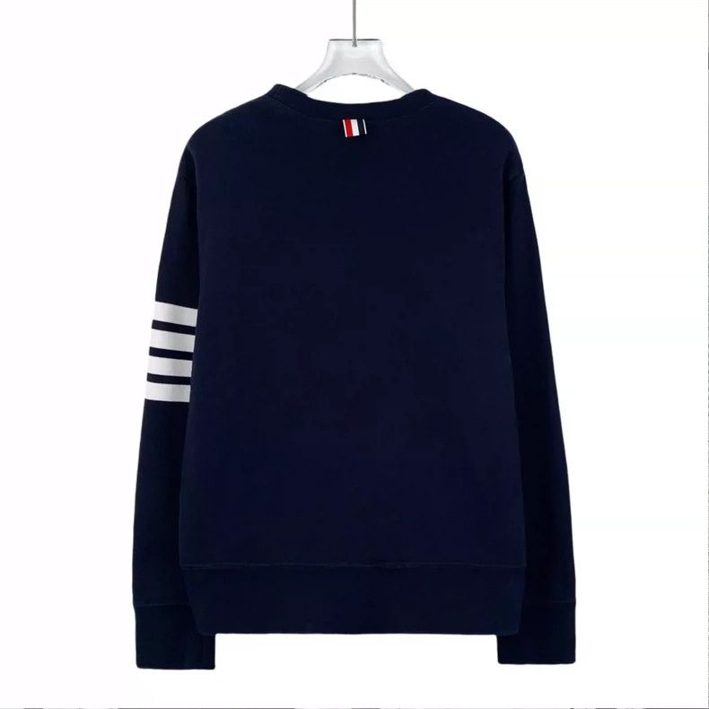 Thom Browne Thom Browne size3 Round collar long sleeve hoodie Size US L / EU 52-54 / 3 - 2 Thumbnail