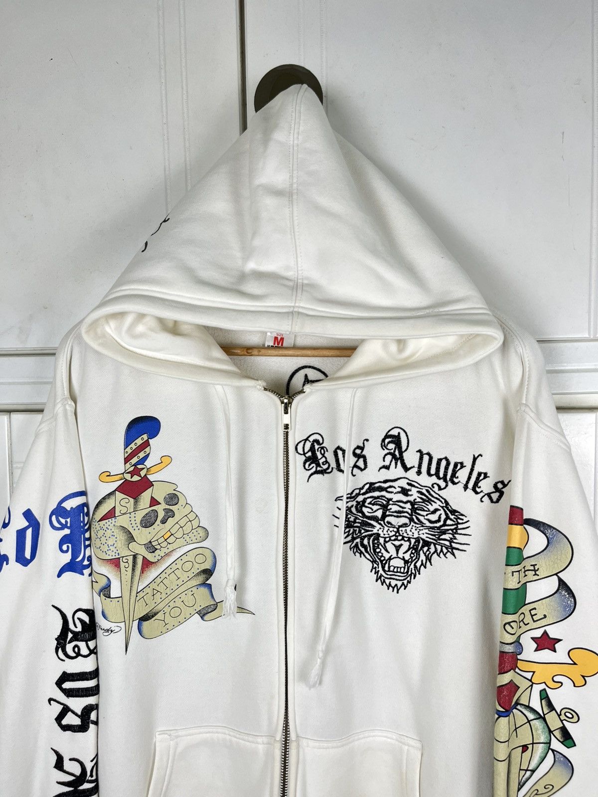 Ed Hardy VTG Ed Hardy Hoodie Zip Up Size US M / EU 48-50 / 2 - 3 Thumbnail