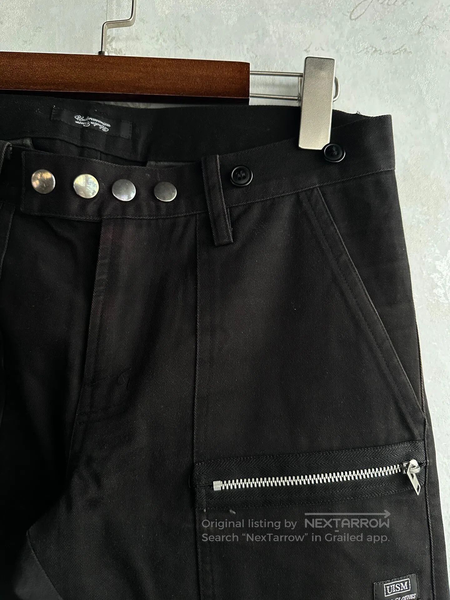 Undercover Undercover size2 08AW Spliced Multi-Zippered Pants| Size US 32 / EU 48 - 3 Thumbnail