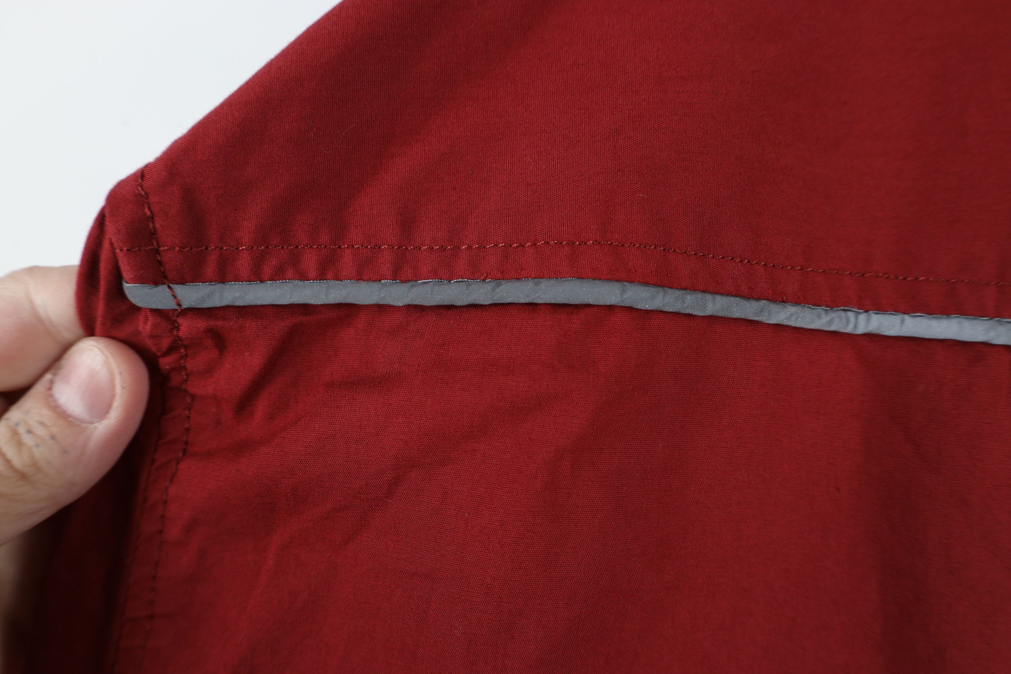 Harley Davidson × Vintage Vintage Harley Davidson Reflective Mechanic Button Shirt Red Size US XXL / EU 58 / 5 - 11 Thumbnail