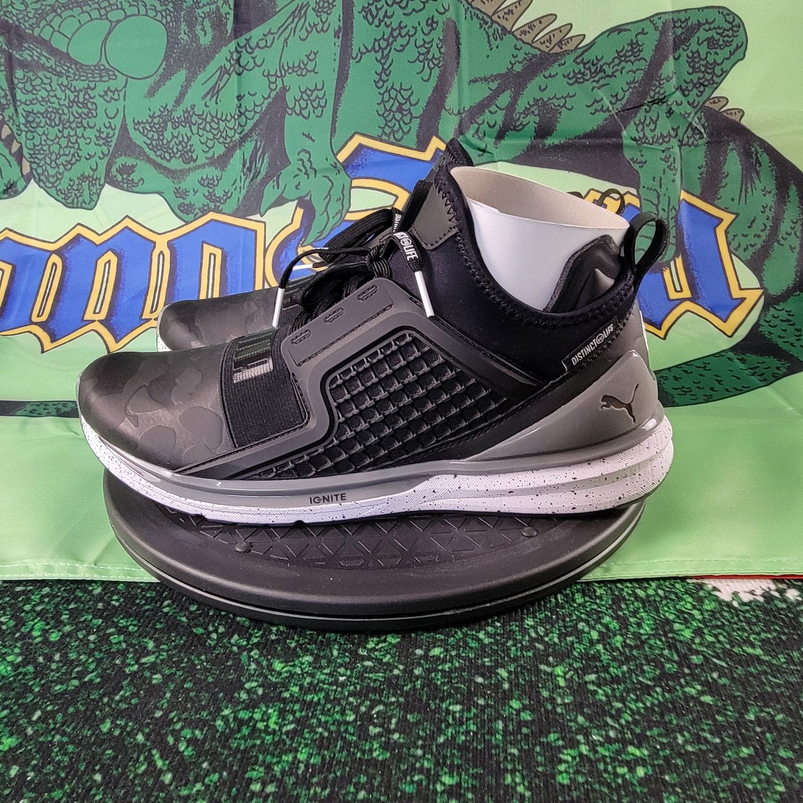 Puma Puma Ignite Limitless Distinct Life Men Black Sneakers 9.5 Size US 9.5 / EU 42-43 - 2 Thumbnail