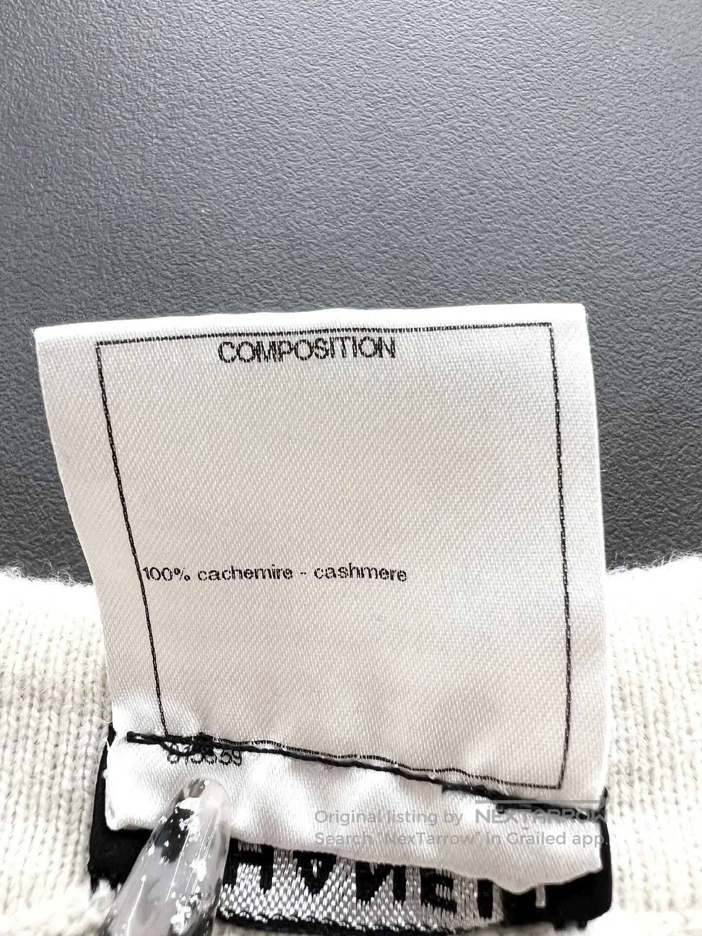Chanel Chanel Runway Blue Stripe Cashmere Jumpsuit. Size US 36 / EU 52 - 6 Thumbnail