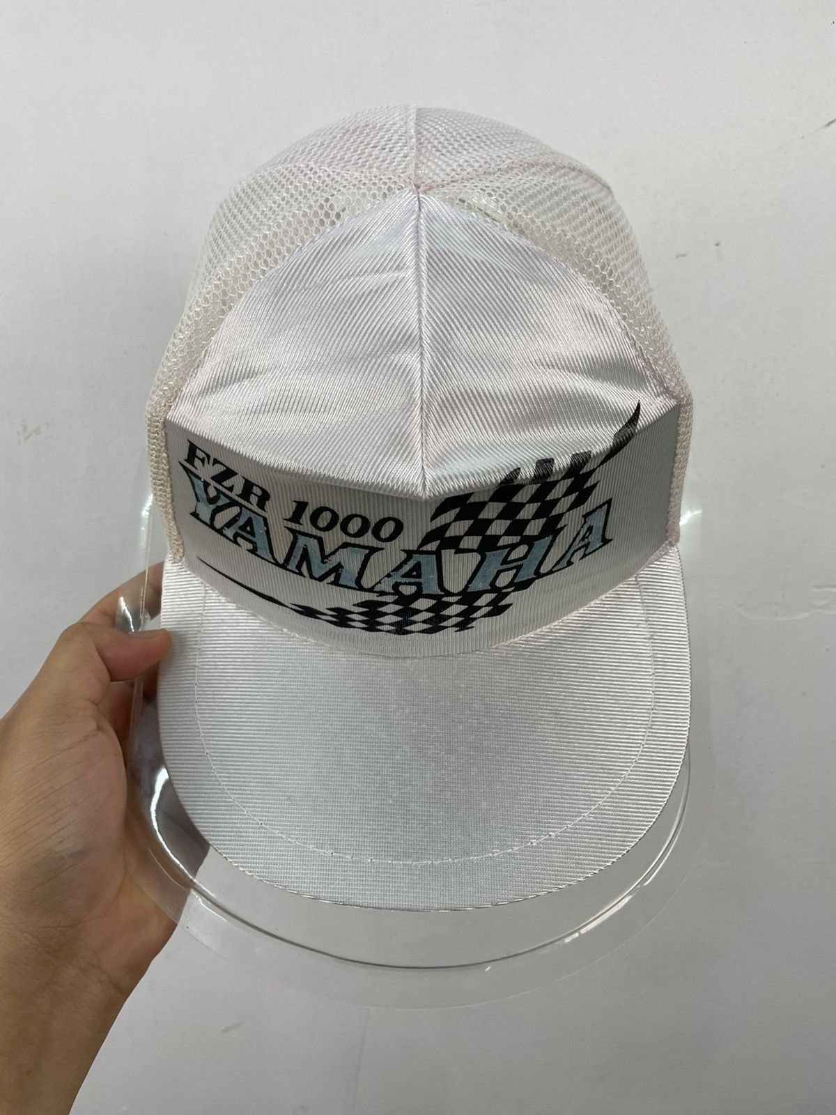 Yamaha Vintage Team Yamaha Racing Trucker Cap Yamaha FZR1000 Size ONE SIZE - 3 Thumbnail
