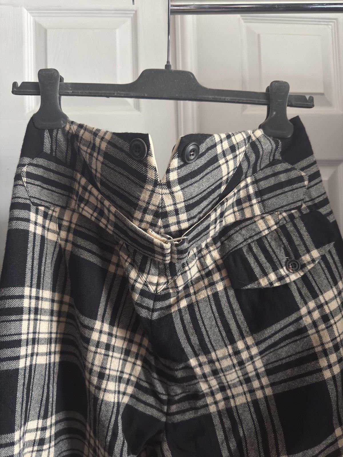 John Alexander Skelton 1/7 CVIII John Alexander Skelton tea dyed plaid pants Size US 34 / EU 50 - 5 Thumbnail