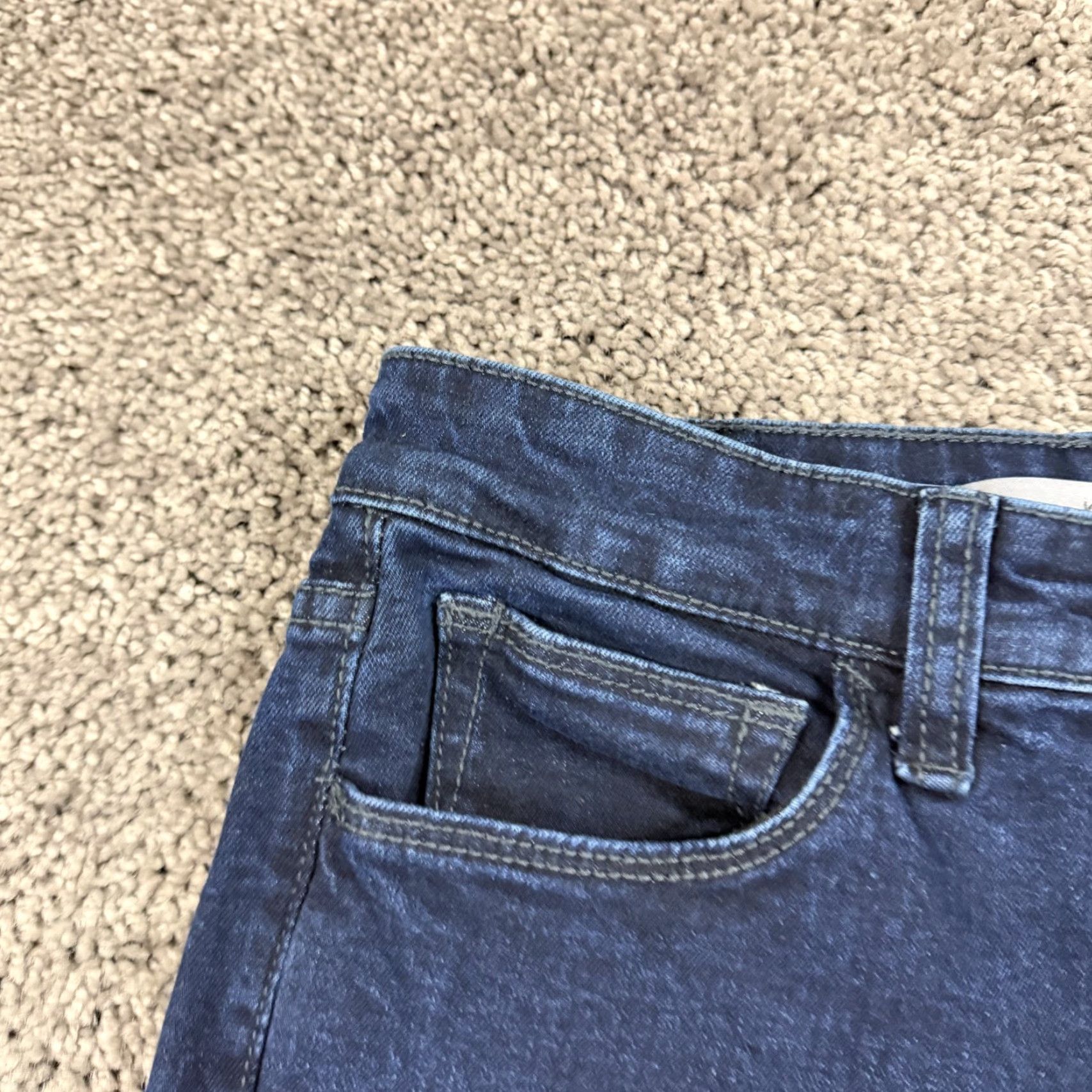 Vintage Joes Jeans Women Jeans Bootcut High Rise Stretch Dark Wash Denim 26 Regular 24x32 Blue Boho Casual Size 26" / US 2 / IT 38 - 3 Thumbnail