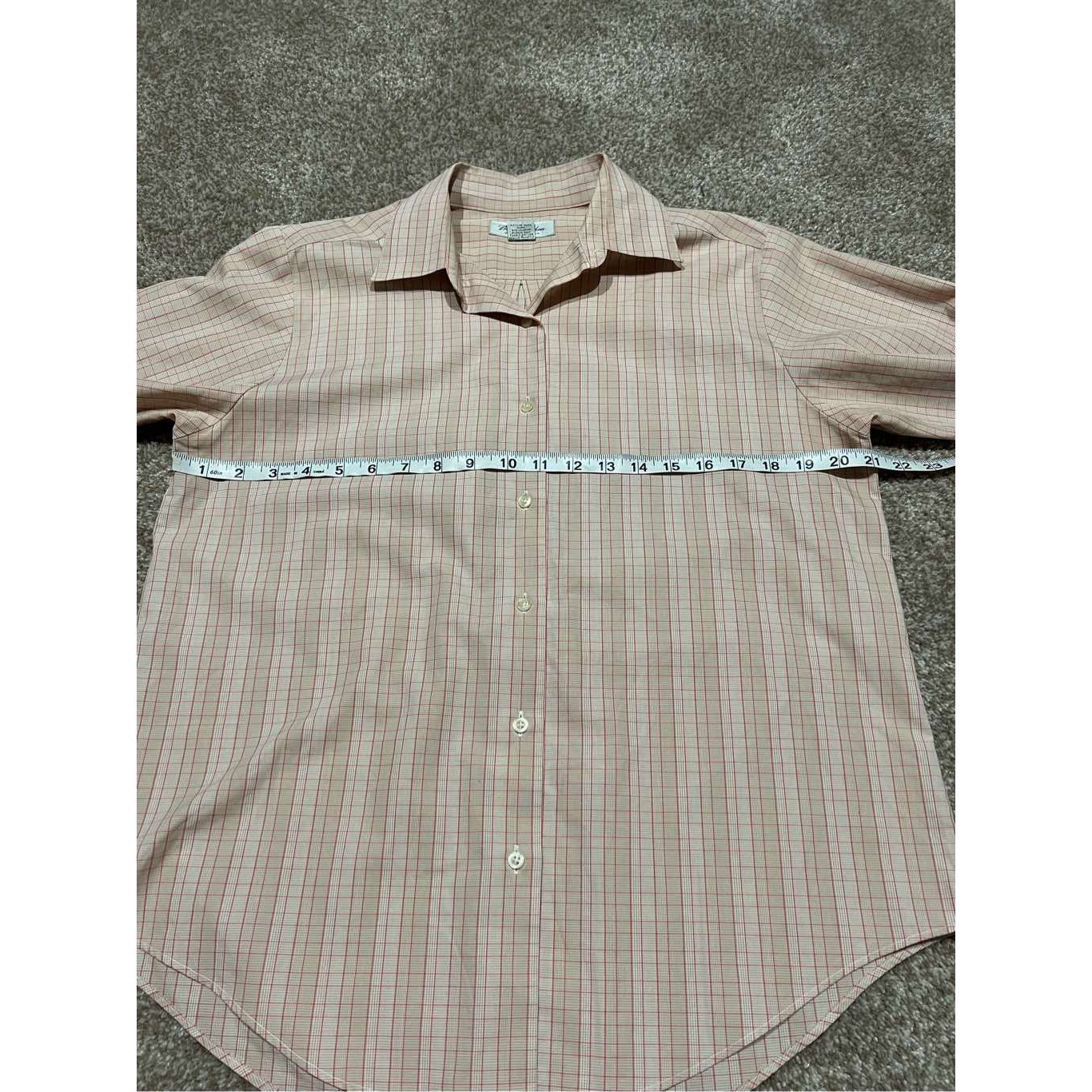 Brooks Brothers Brooks Brothers women button up shirt blouse top cream/red c Size XL / US 12-14 / IT 48-50 - 4 Thumbnail