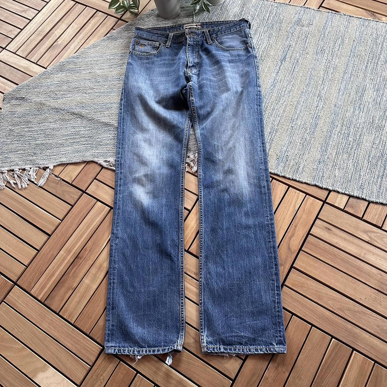 Vintage Y2K Quiksilver Surfwear Faded Denim Pants Trousers
