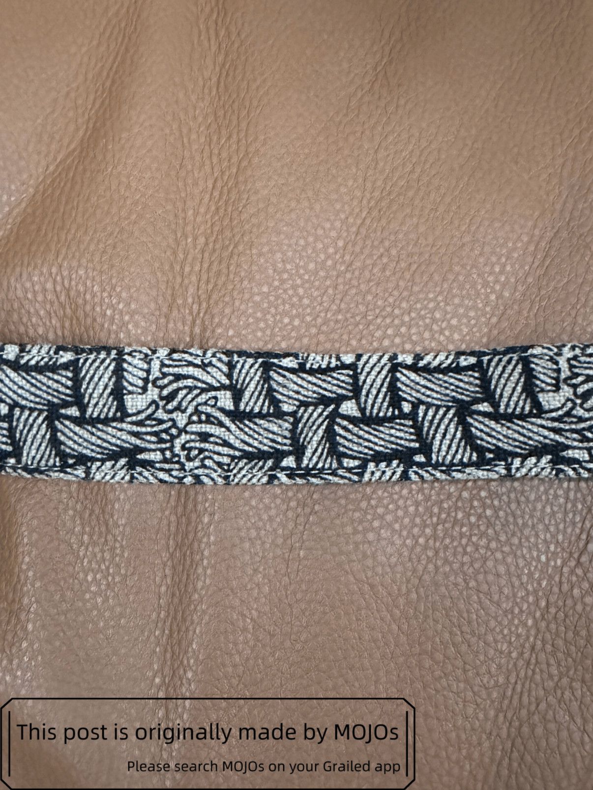Christopher Nemeth Christopher Nemeth Logo Pattern Belt mojos14391217 Size ONE SIZE - 2 Thumbnail