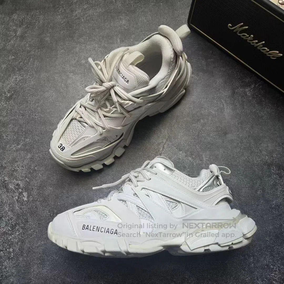 Balenciaga balenciaga track sneakers in white size 38. Size US 6 / EU 39 - 4 Thumbnail