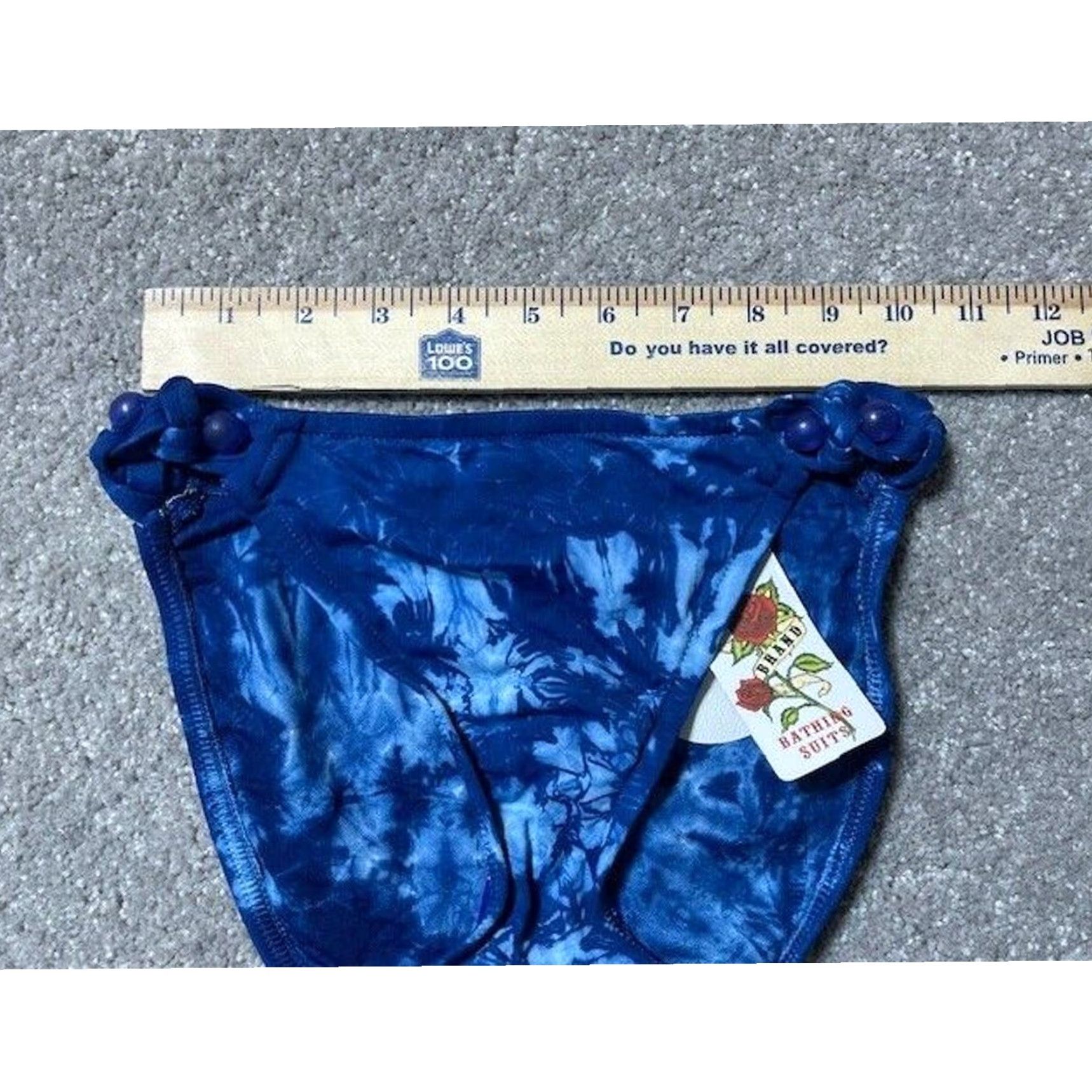 Lucky Brand Lucky Brand Bikini XS Low Rise Tie Dye Boho Hipster Y2K Hippie Beach Colorful USA Womens Size 26" / US 2 / IT 38 - 4 Thumbnail
