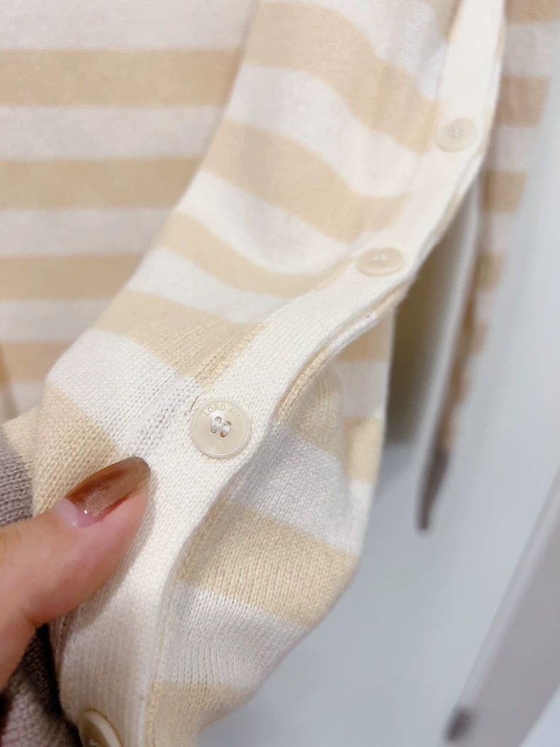 Loro Piana Loro Piana Striped A-necked knit sweater 2506-Nextarrow Size XS / US 0-2 / IT 36-38 - 4 Thumbnail