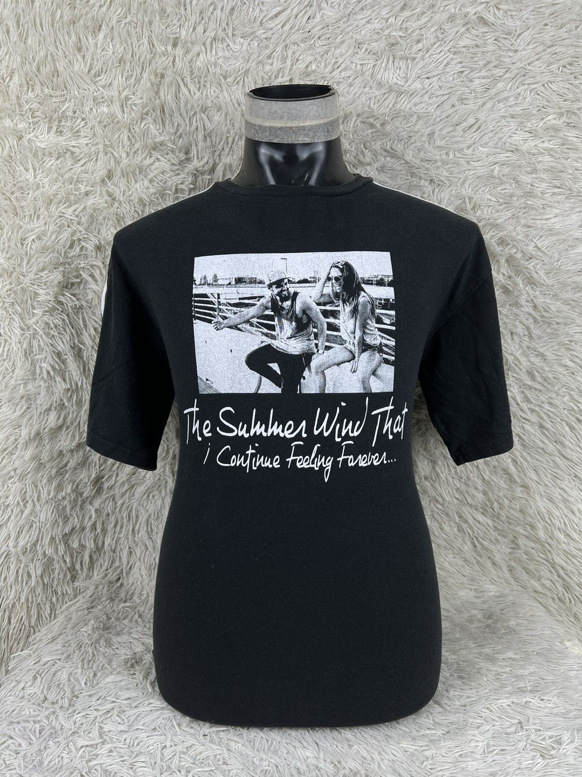 Japanese Brand ANAP Photo Print Quotes T-Shirt Skatewear Hipster Style Size US L / EU 52-54 / 3 - 1 Thumbnail