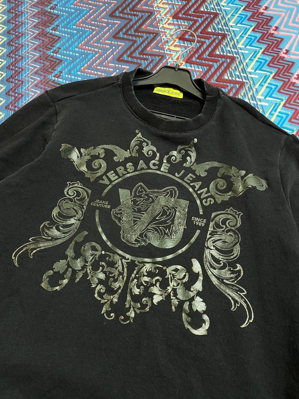 Versace × Versace Jeans Couture Versace Jeans Couture Sweatshirt Big Logo Size US S / EU 44-46 / 1 - 11 Thumbnail
