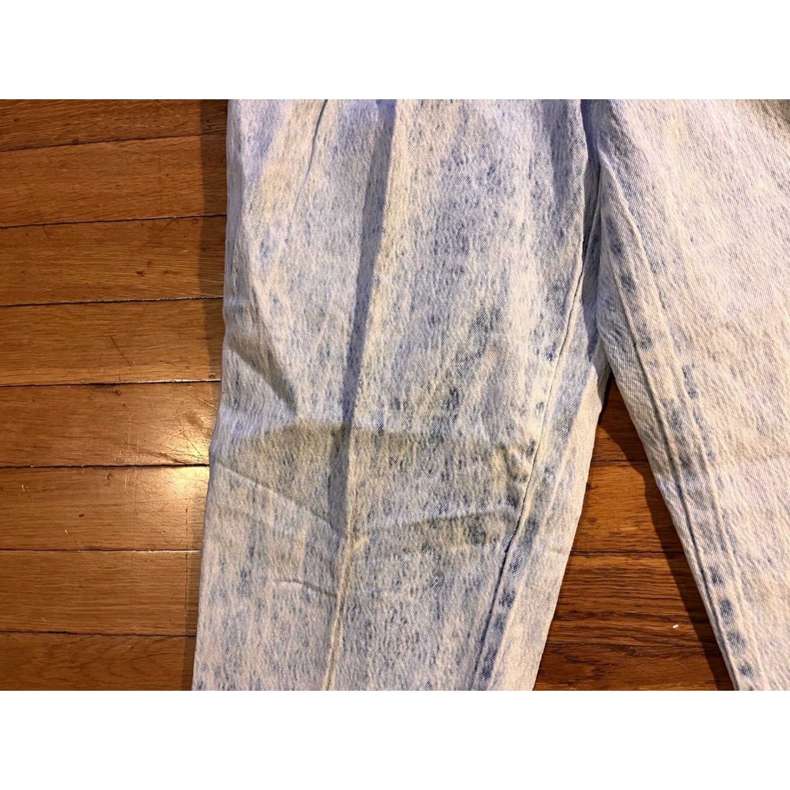 Vintage VINTAGE Chic Calgary High Waist Mom Jeans 27W 29L Blue Acid Wash Juniors 13 80s USA Womens Jeans Size 34" / US 12 / IT 48 - 4 Thumbnail