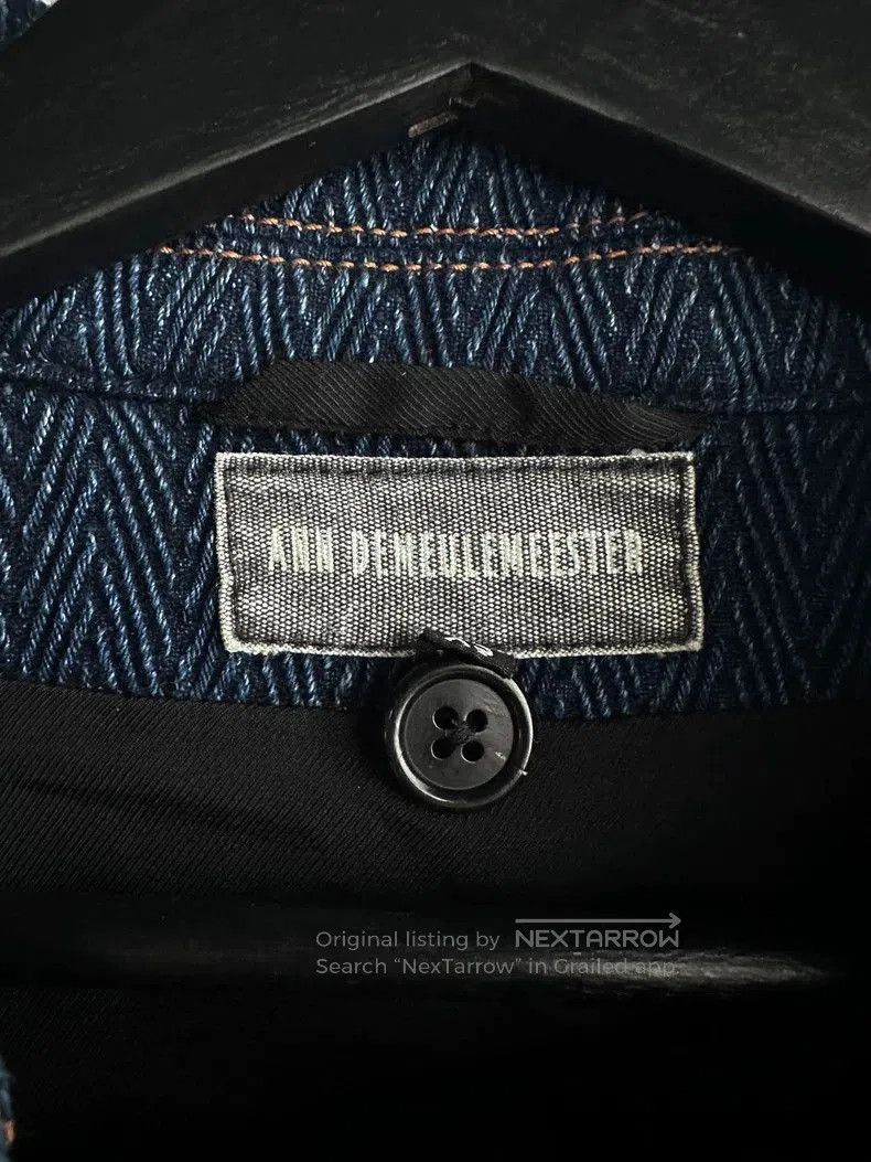 Ann Demeulemeester Ann Demeulemeester 16FW Indigo Denim Jacket. Size US XS / EU 42 / 0 - 8 Thumbnail