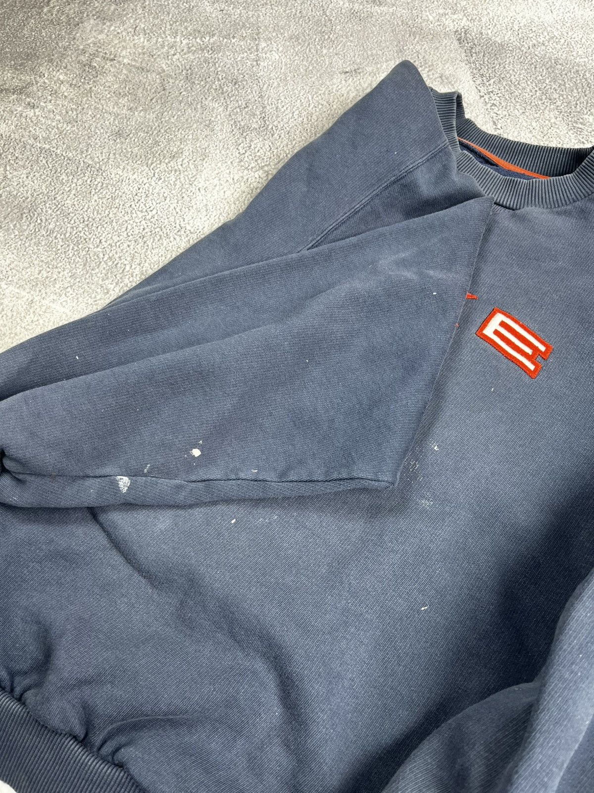 Nike Vintage Nike Jumper Sweater Navy Blue Embroidered Spell Out Size US M / EU 48-50 / 2 - 10 Thumbnail