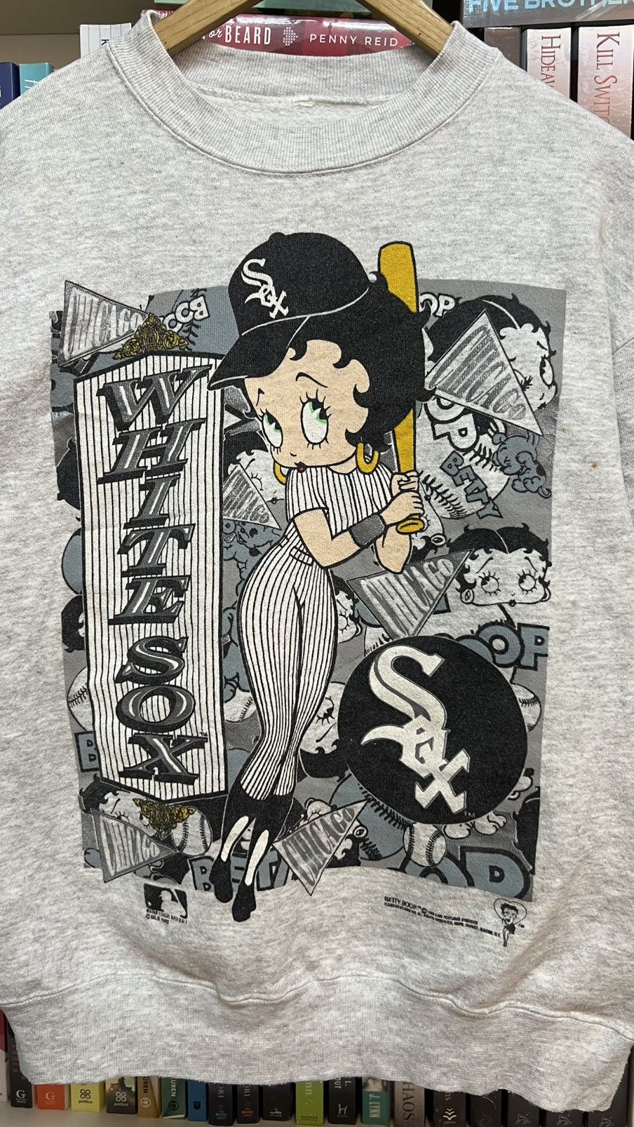 MLB Vintage Chicago Whitesox X Betty Boop Size US M / EU 48-50 / 2 - 2 Thumbnail