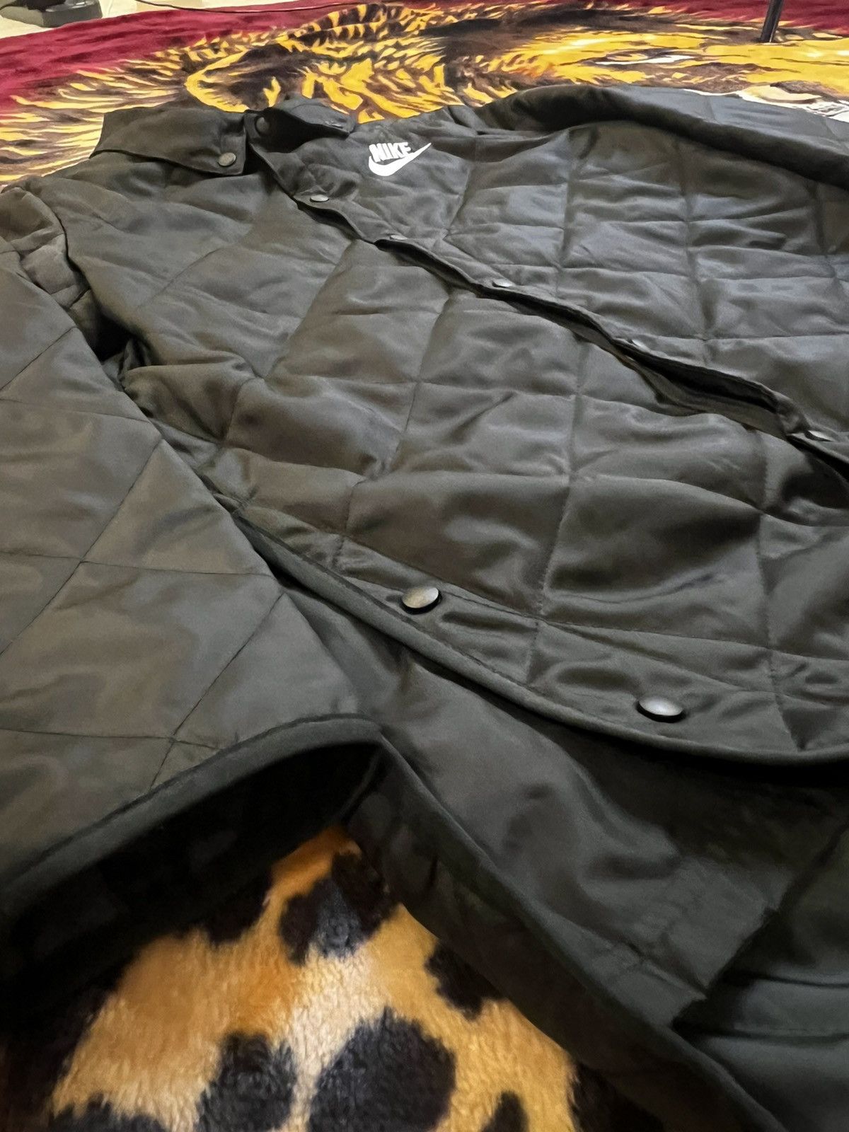 Nike × Vintage NIKE Sportswear Quilted Therma-Fit Jacket Size M / US 6-8 / IT 42-44 - 4 Thumbnail
