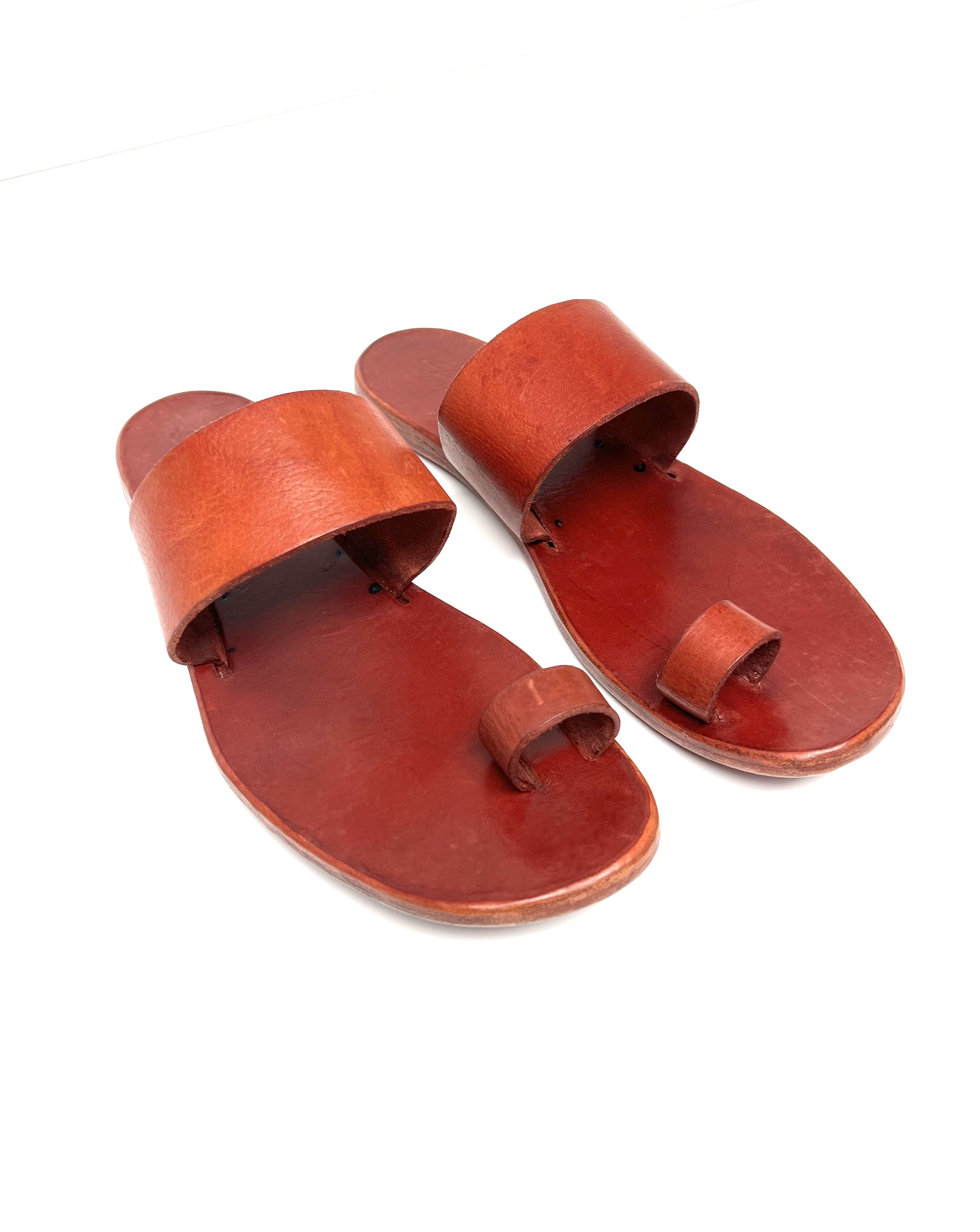 Dimissianos & Miller DIMISSIANOS & MILLER LEATHER SLIDE / SANDALS Size US 11 / EU 44 - 1 Thumbnail