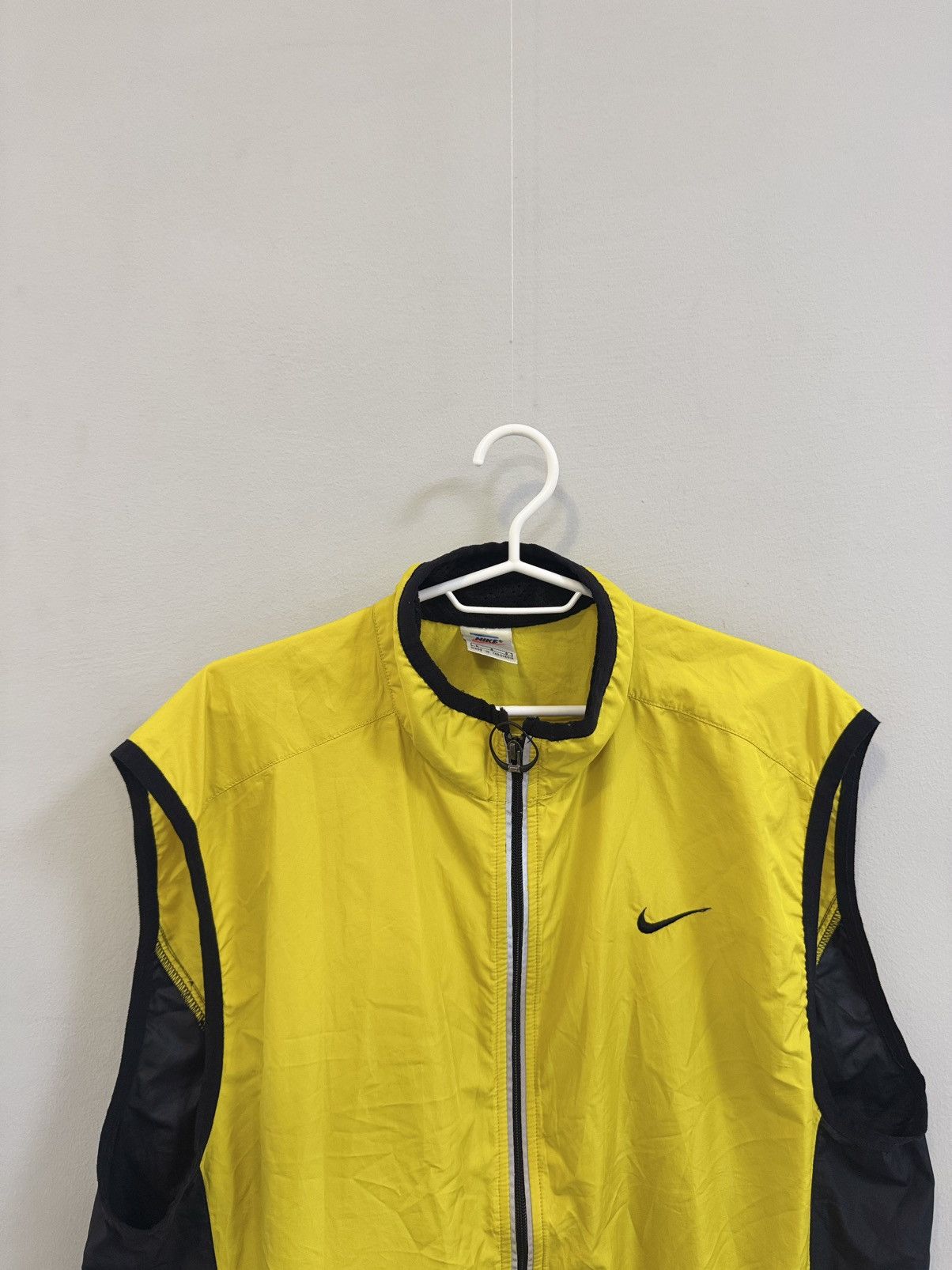 Nike × Vintage 90s Nike Vintage Swoosh Logo Retro Vest Rare Size US L / EU 52-54 / 3 - 10 Thumbnail