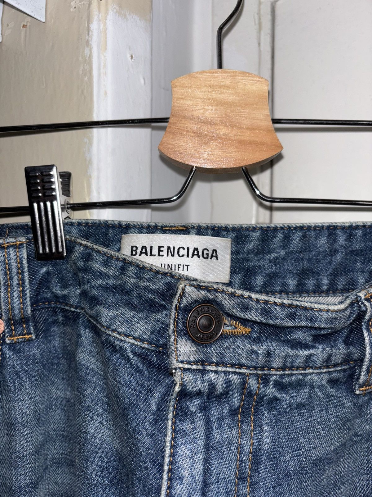 Balenciaga Balenciaga Pull-Up Denim Fall 22 Size US 34 / EU 50 - 6 Thumbnail