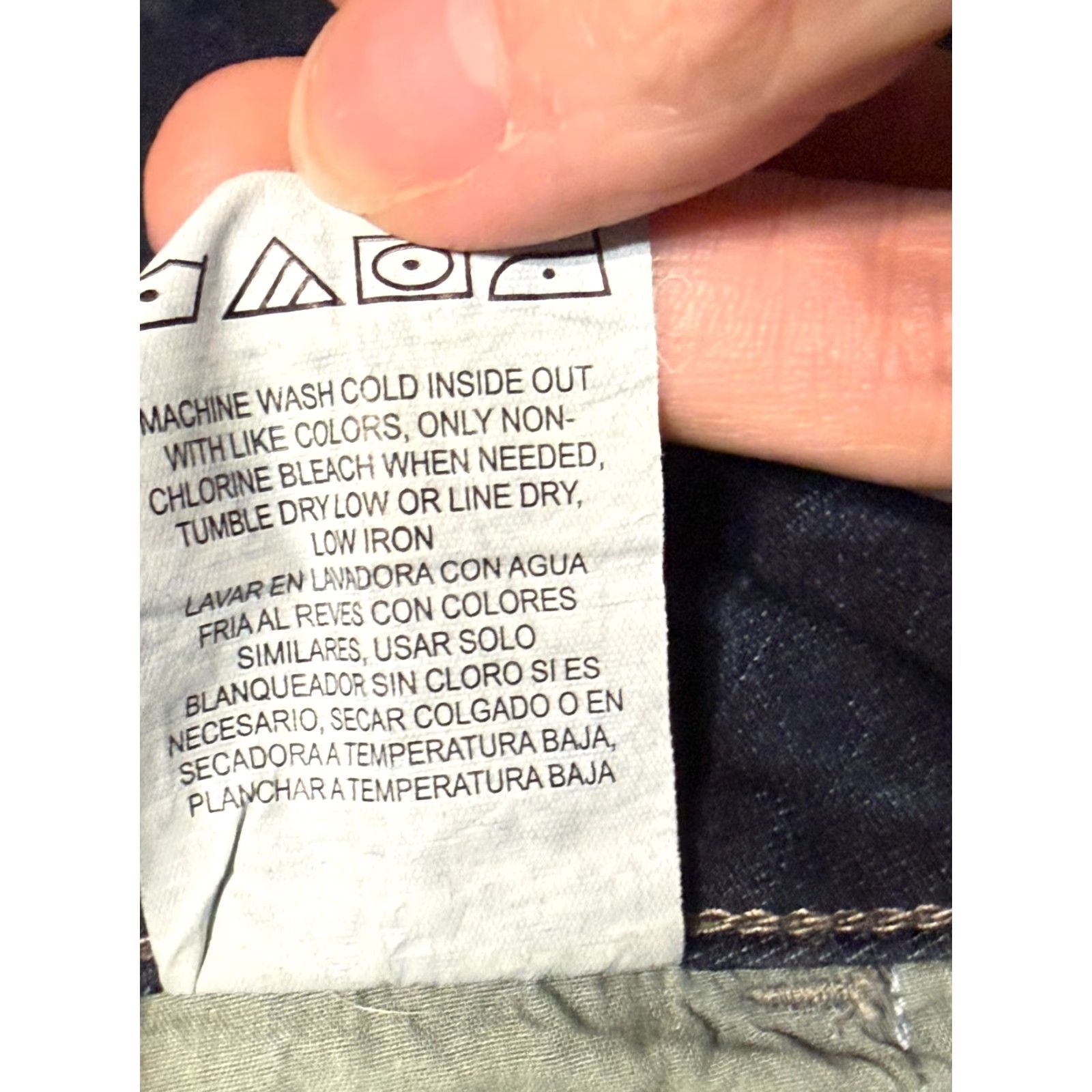 Lee Riders by Lee Jeans Women's 12P Blue Denim Curvy Fit Skinny High Rise Jeans Shirt? Size 34" / US 12 / IT 48 - 7 Thumbnail