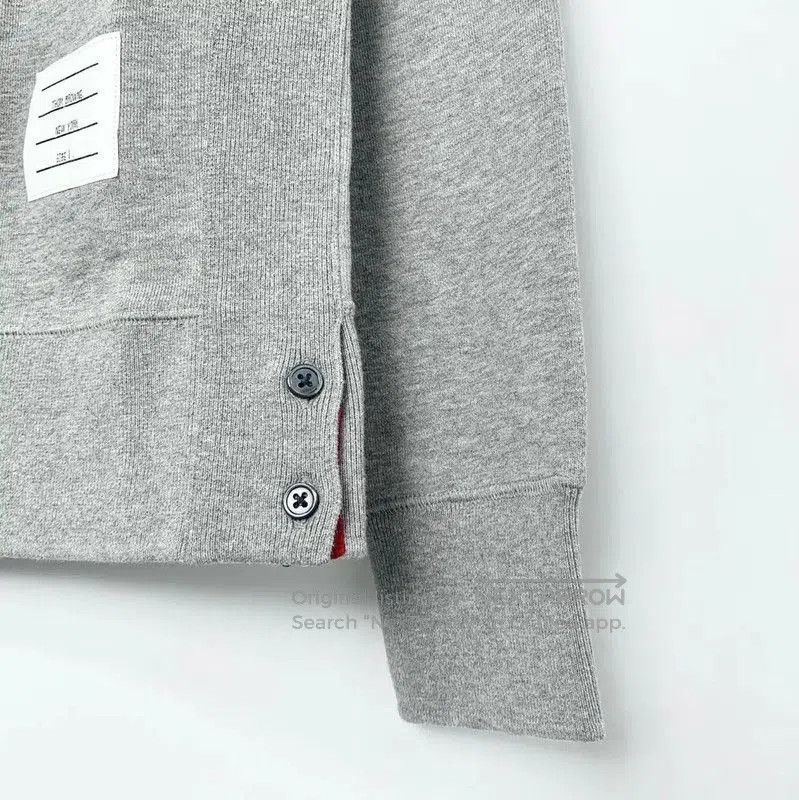 Thom Browne Thom Browne Gray Cotton Women's Sweatshirt . Size S / US 4 / IT 40 - 4 Thumbnail