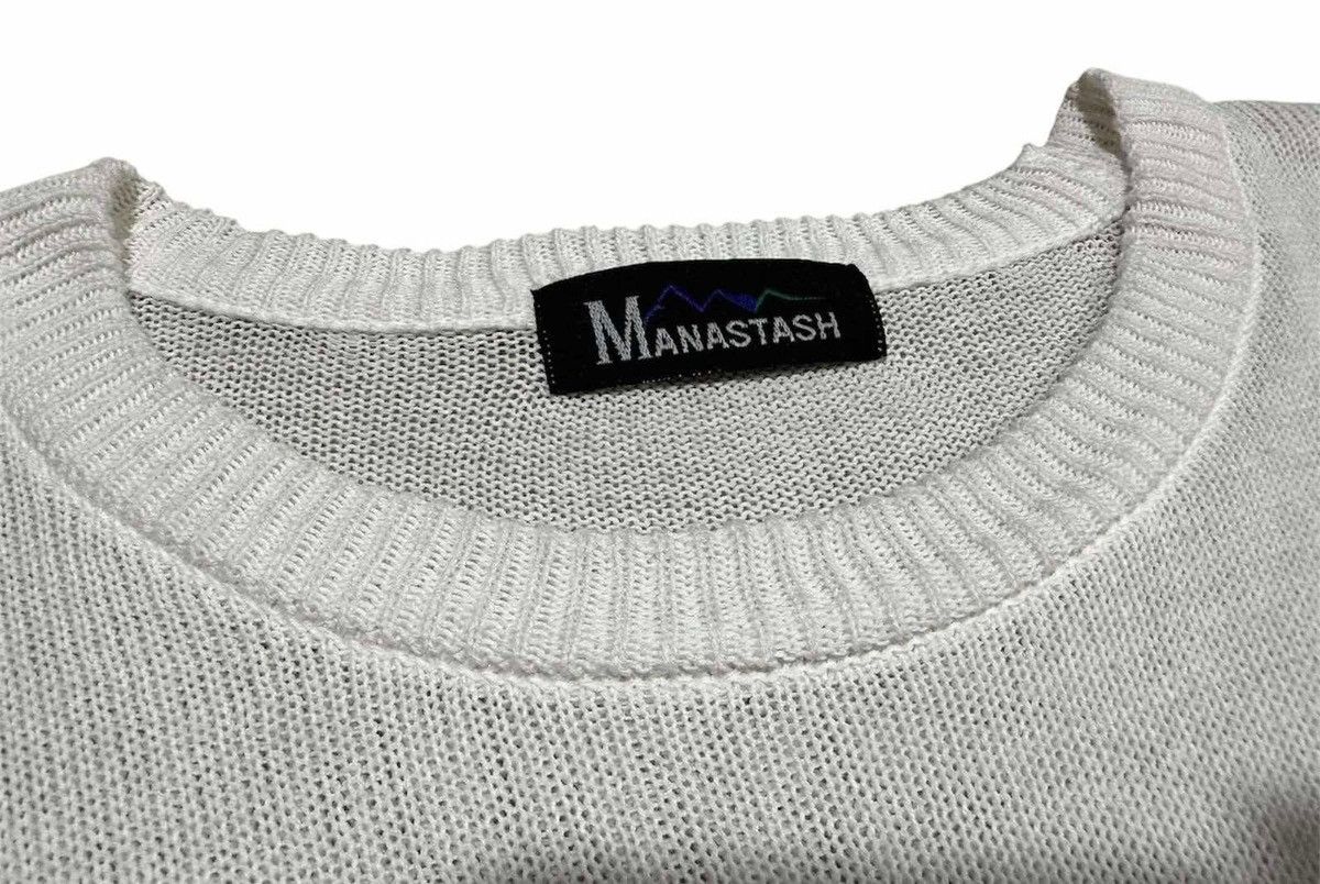 Manastash 🔥Y2K Manastash Waffle Knit Oversized Shirt Size US XL / EU 56 / 4 - 5 Thumbnail