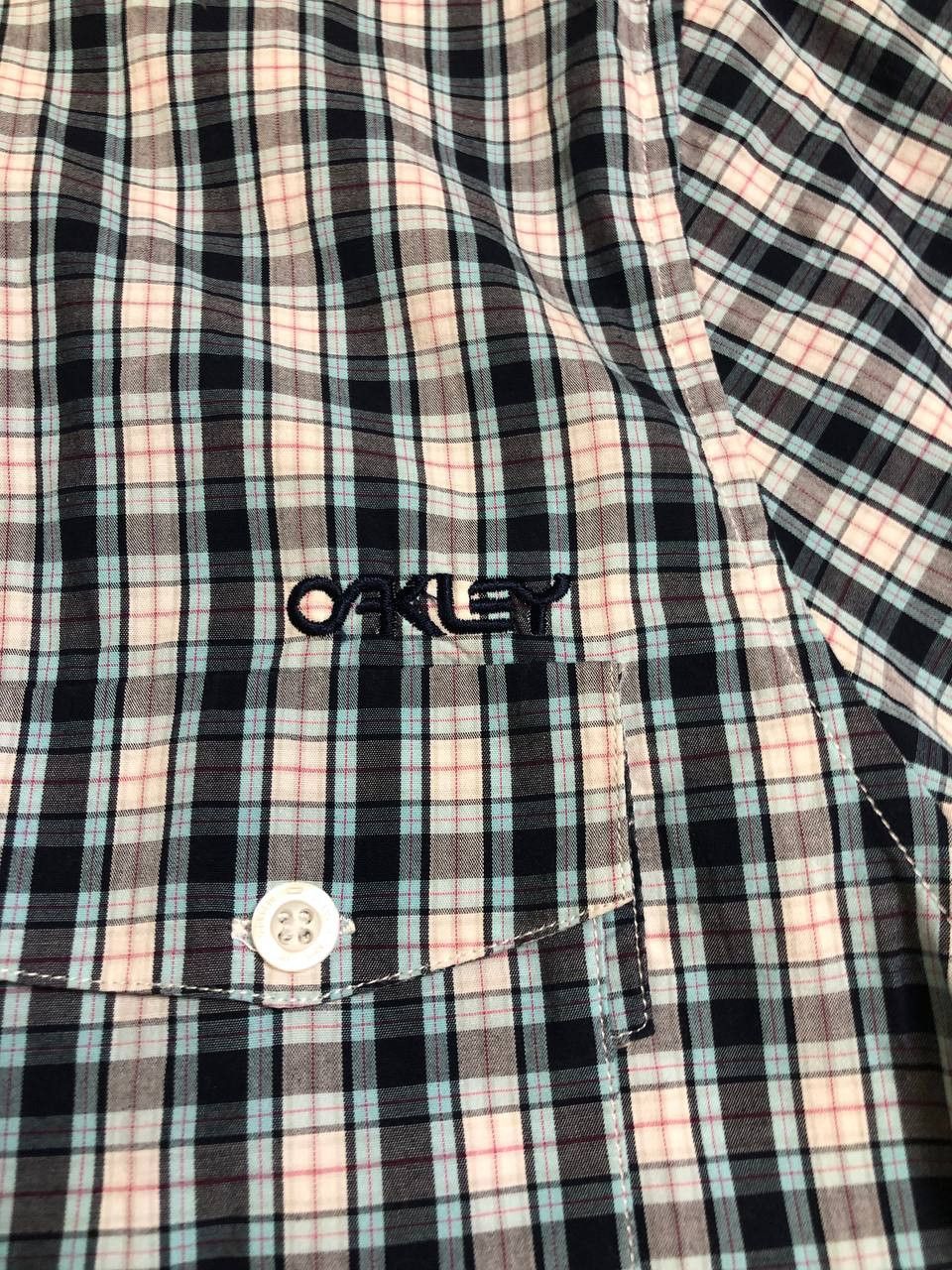 Oakley Vintage 00s Oakley Plaid Short Sleeve Button Down Shirt Size US XXL / EU 58 / 5 - 4 Thumbnail